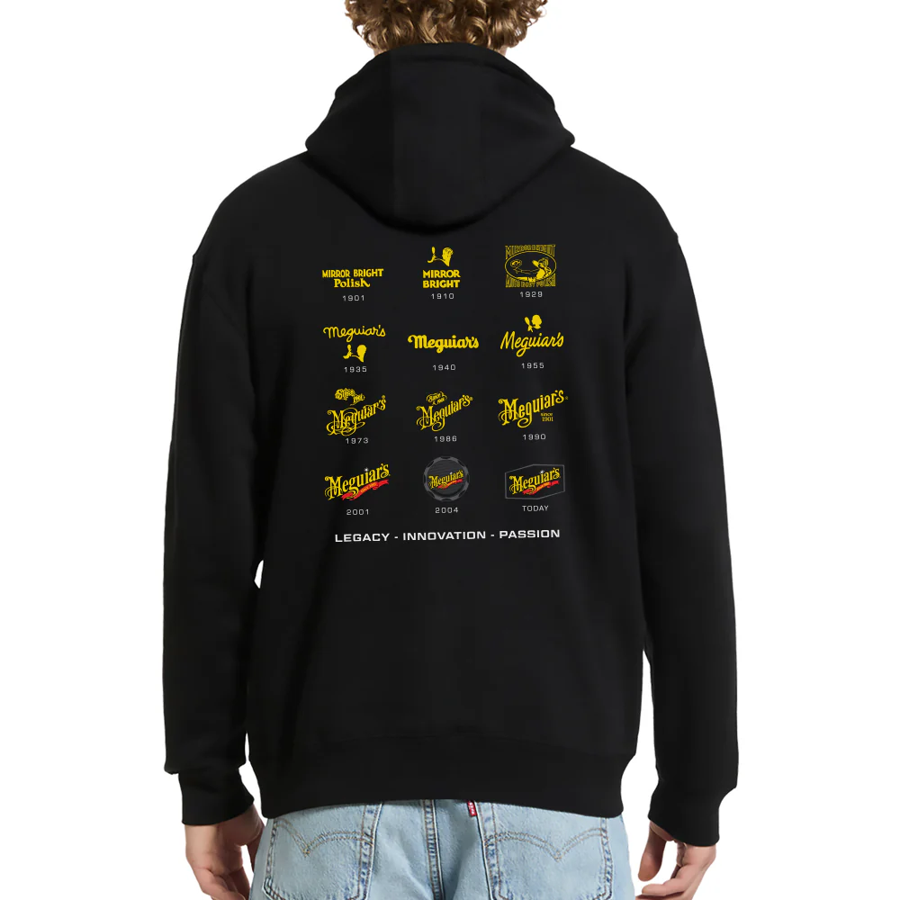 Meguiar's Logo Evolution Hoodie - Reflecting 125 Years of Passion - Image 6