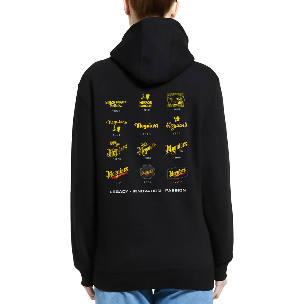 Meguiar's Logo Evolution Hoodie - Reflecting 125 Years of Passion - Image 8