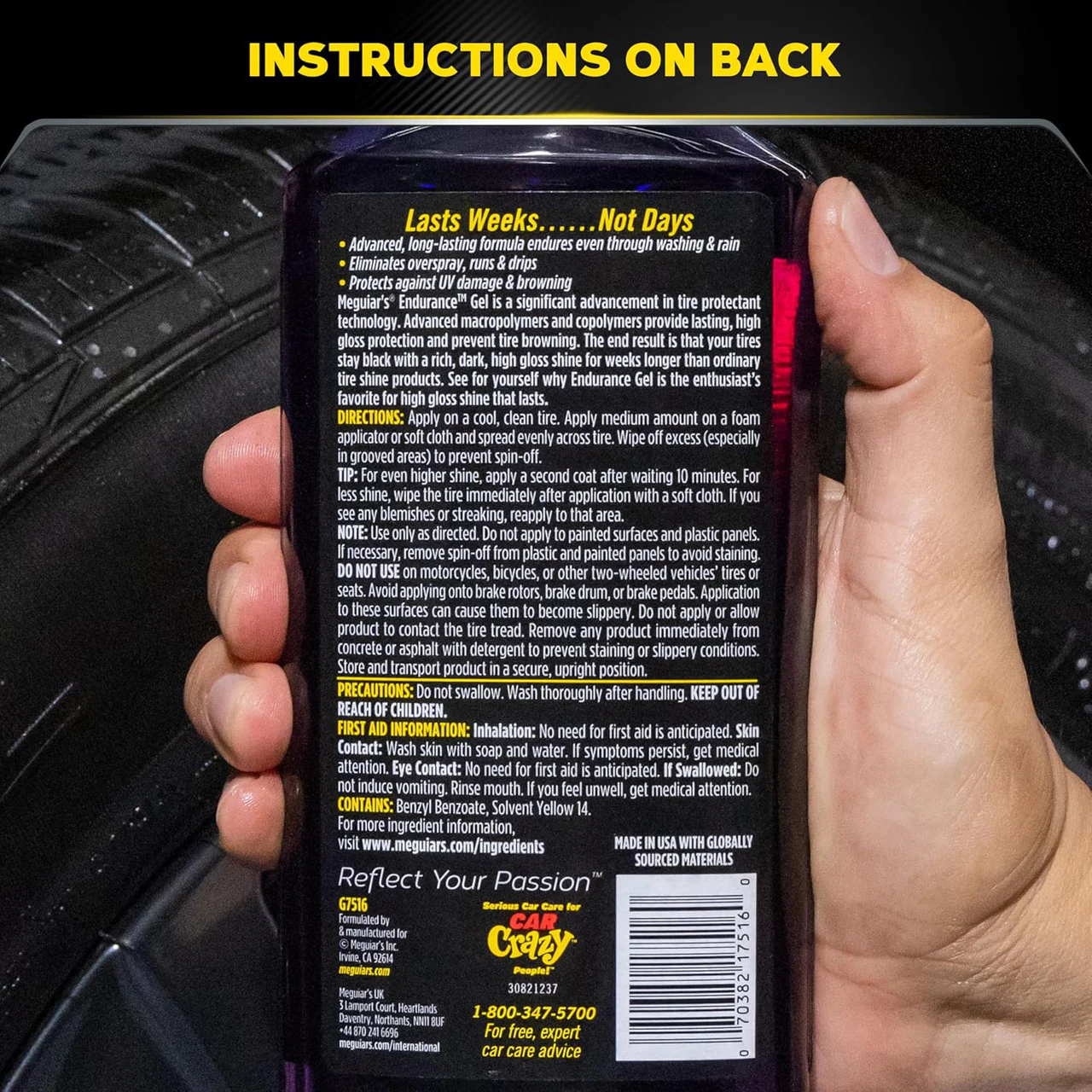 Meguiar's Endurance Tire Gel - 16 oz. - Image 5