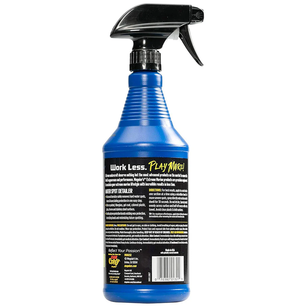 Meguiar's Extreme Marine Water Spot Detailer - 32 oz. - Image 7