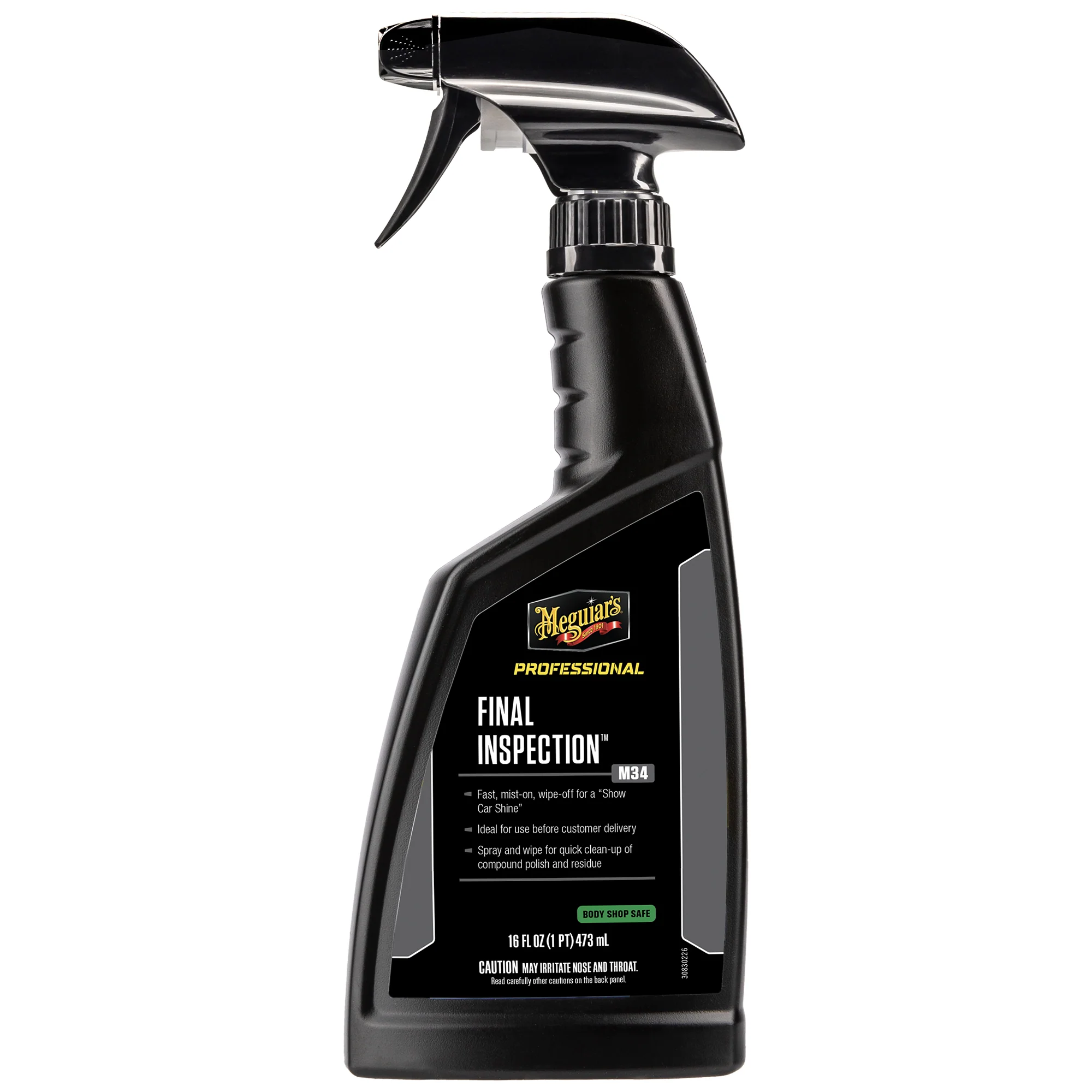 Meguiar's Final Inspection Wipe-off Detailer, M34 - 16 oz.