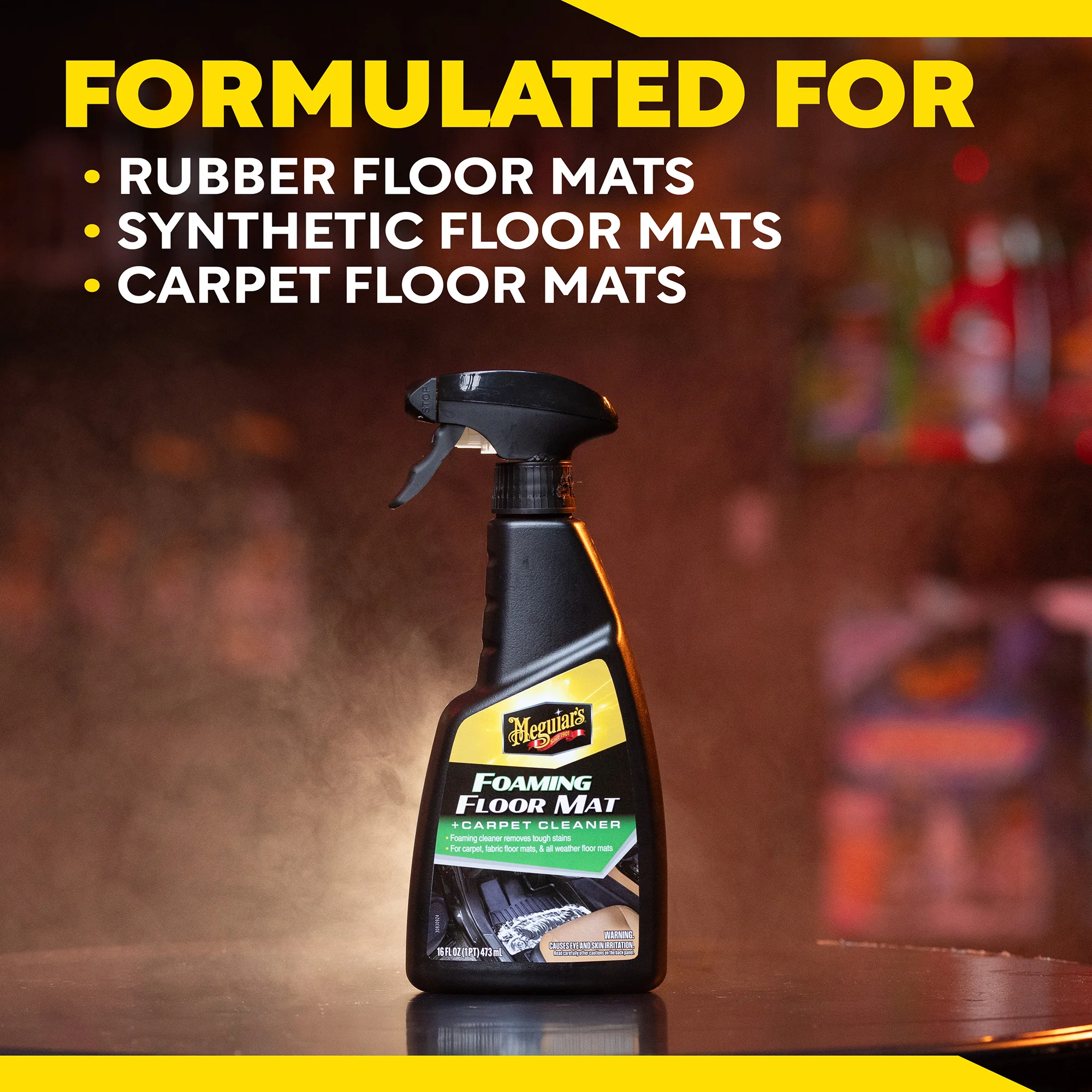 Meguiar's Foaming Floor Mat + Carpet Cleaner - 16 oz. - Image 8