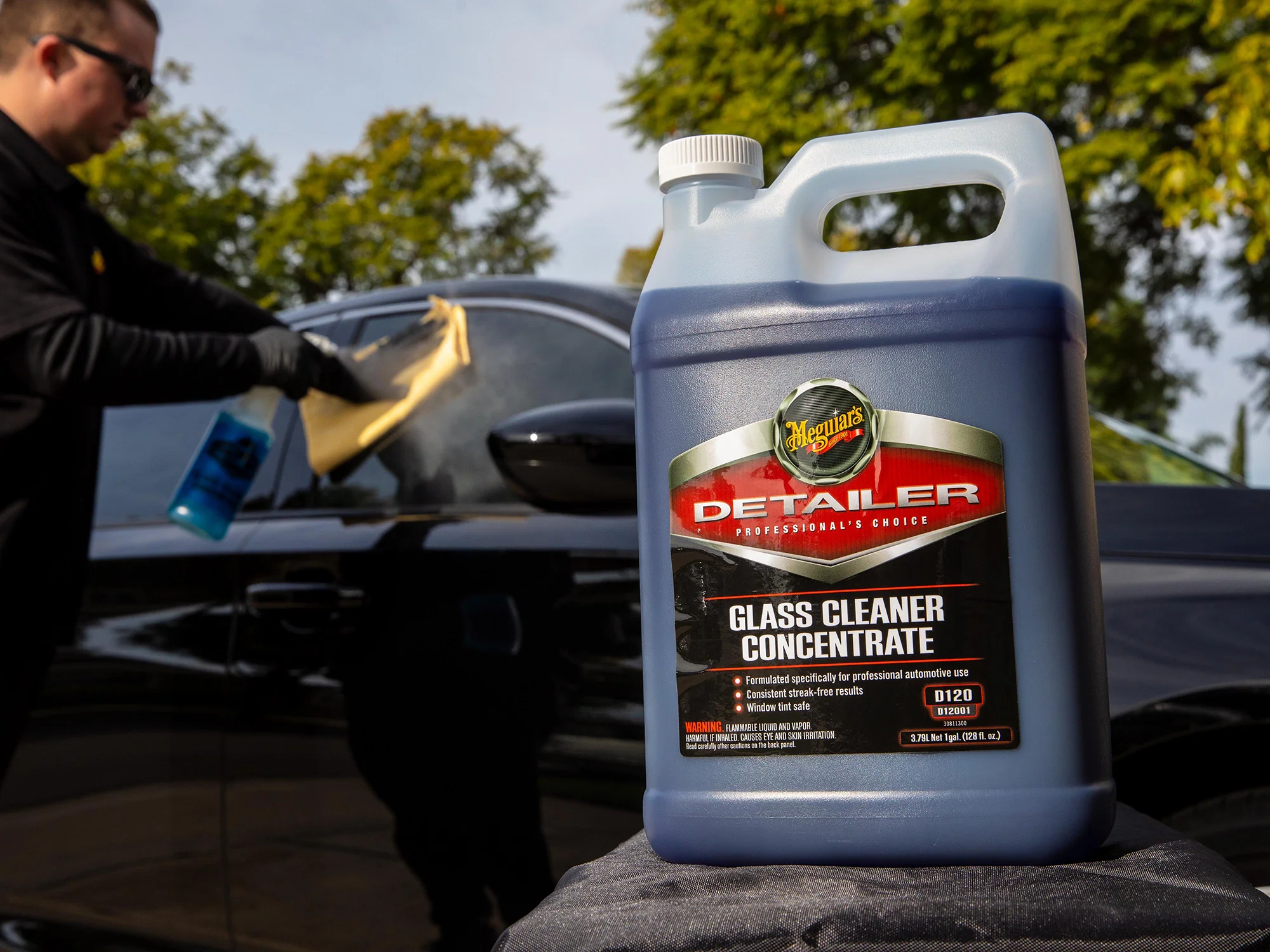 Meguiar's Glass Cleaner Concentrate, D120 - 1 gal. - Image 3