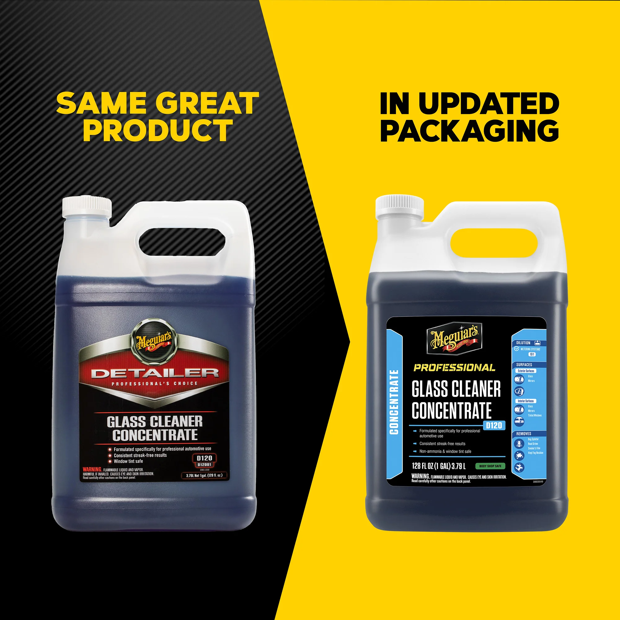 Meguiar's Glass Cleaner Concentrate, D120 - 1 gal. - Image 5