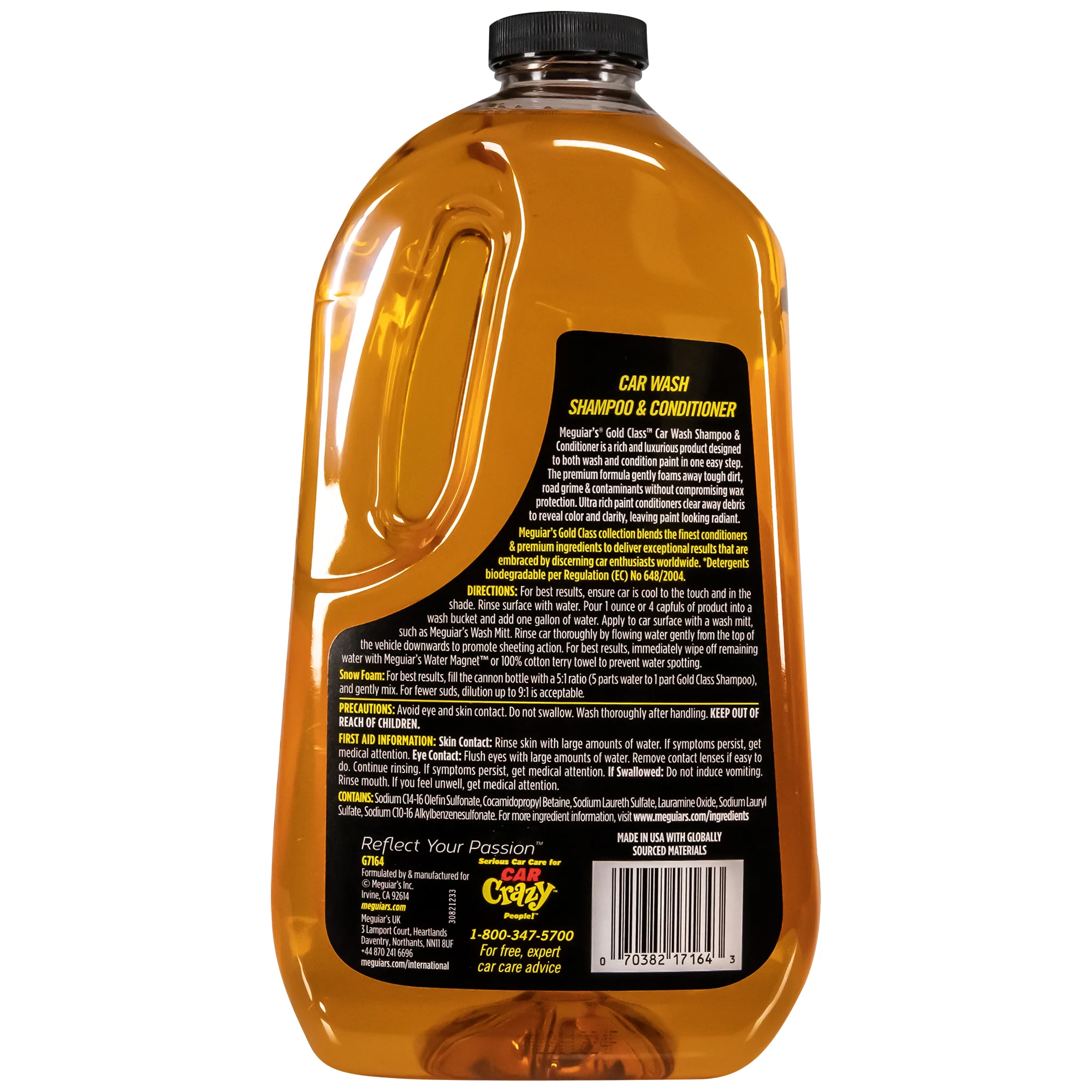 Meguiar's Gold Class Car Wash Shampoo & Conditioner - 64 oz. - Image 8