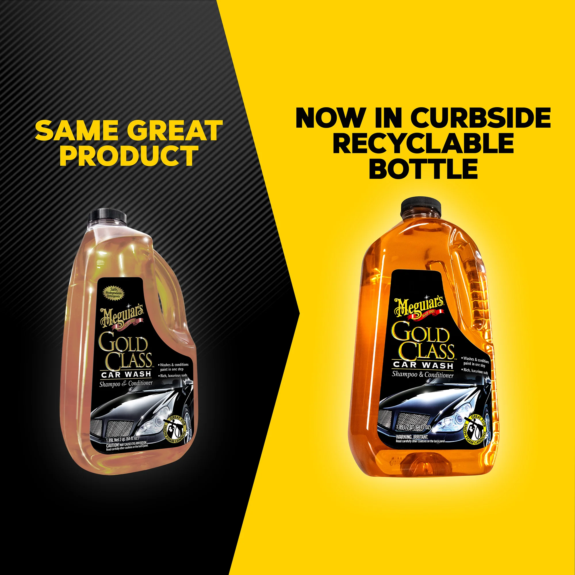 Meguiar's Gold Class Car Wash Shampoo & Conditioner - 64 oz. - Image 9