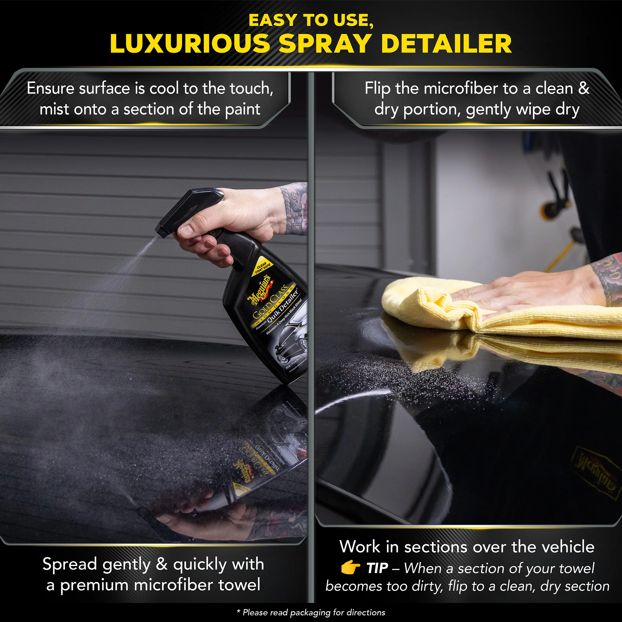 Meguiar's Gold Class Quik Detailer - 24 oz. - Image 4