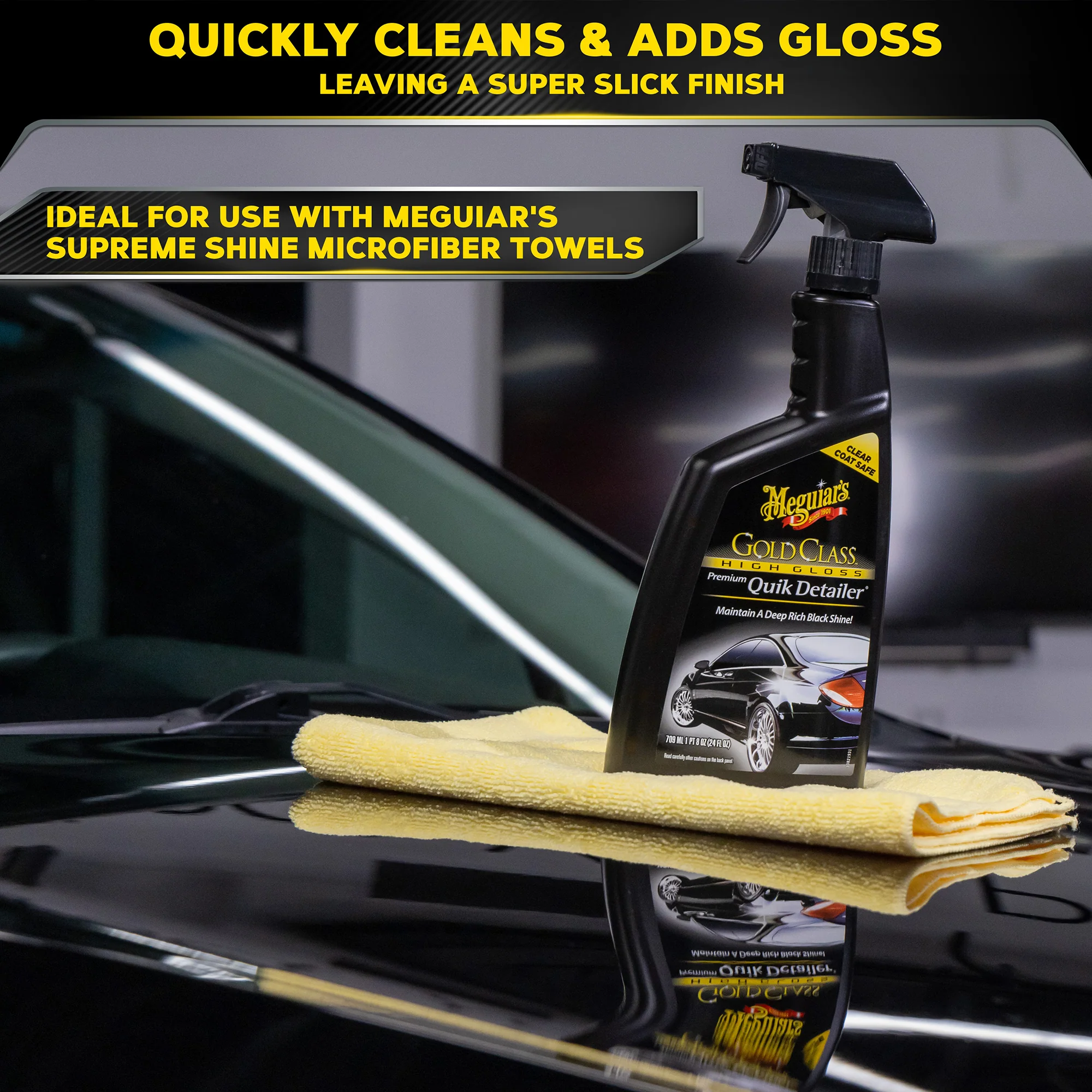Meguiar's Gold Class Quik Detailer - 24 oz. - Image 5