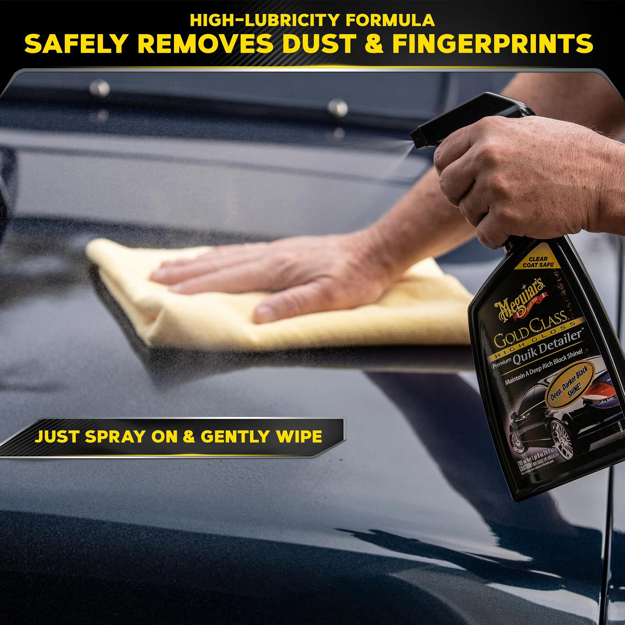 Meguiar's Gold Class Quik Detailer - 24 oz. - Image 6