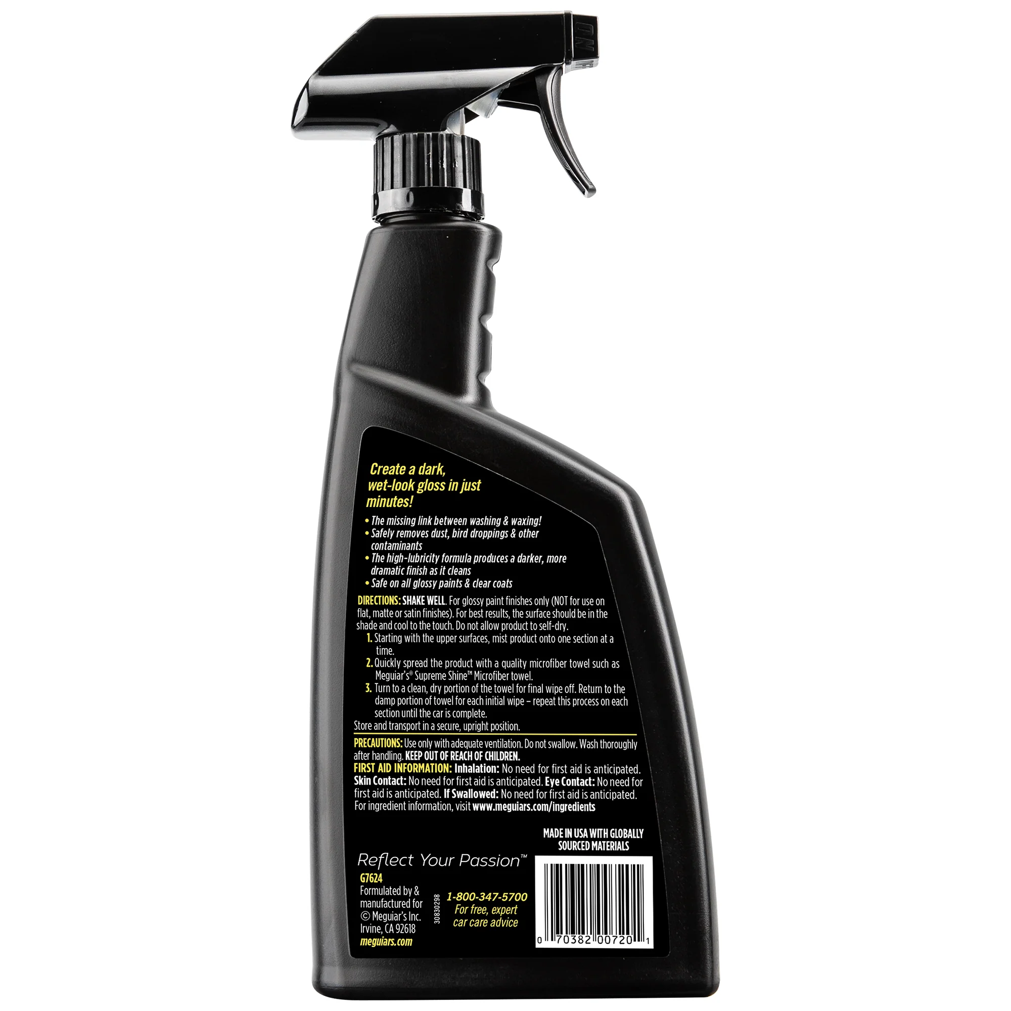 Meguiar's Gold Class Quik Detailer - 24 oz. - Image 8