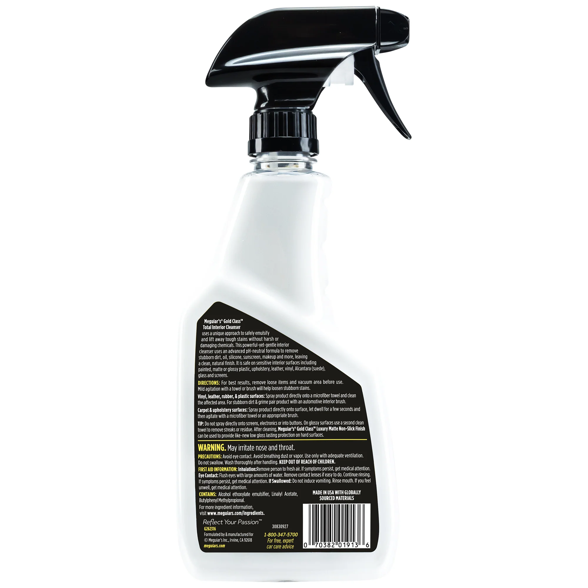 Meguiar's Gold Class Total Interior Cleanser - 16 oz. - Image 9