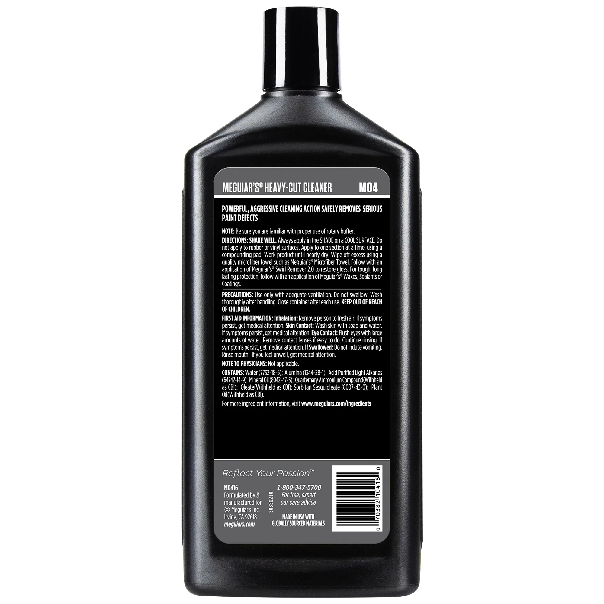 Meguiar's Heavy Cut Cleaner, M04 - 16 oz. - Image 5