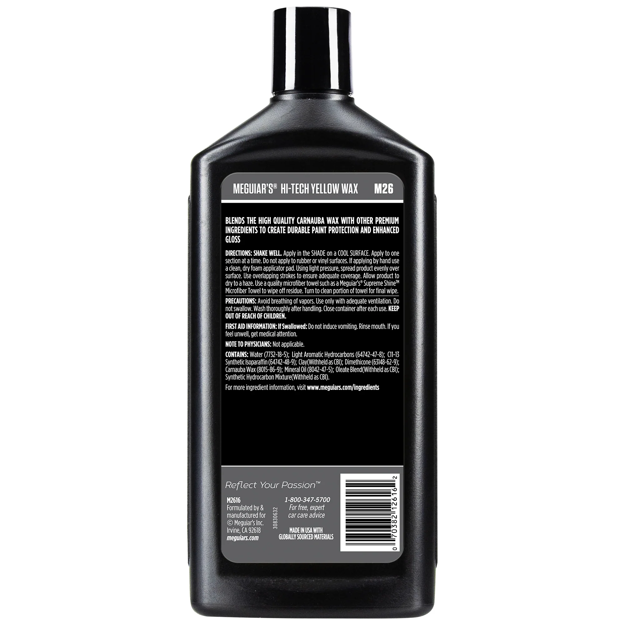 Meguiar's HiTech Yellow Wax, M26 - 16 oz. - Image 4