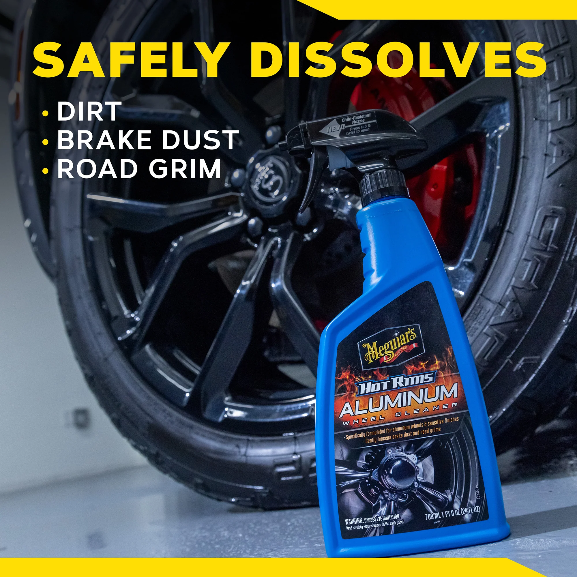 Meguiar's Hot Rims Aluminum Wheel Cleaner - 24 oz. - Image 8