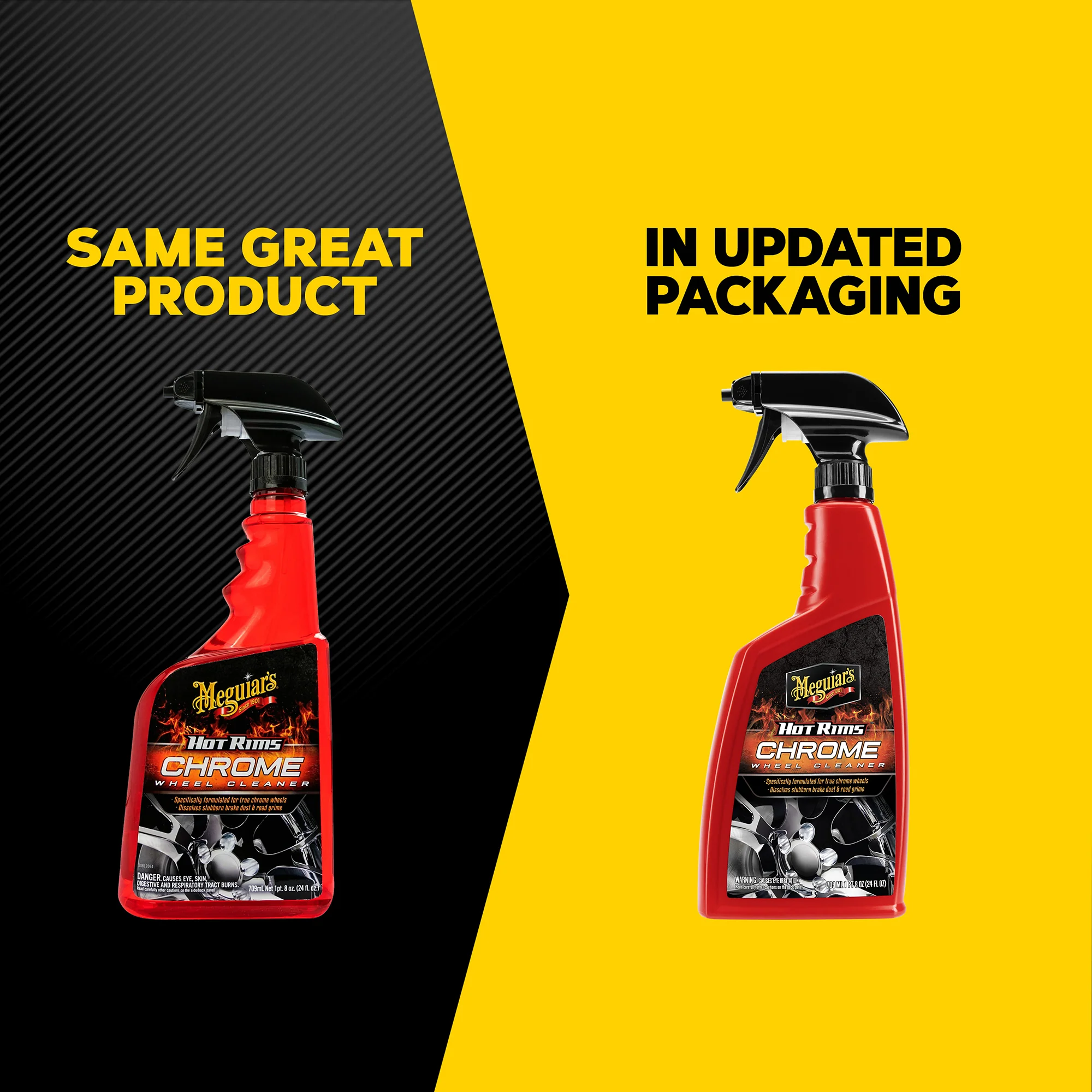 Meguiar's Hot Rims Chrome Wheel Cleaner - 24 oz. - Image 10