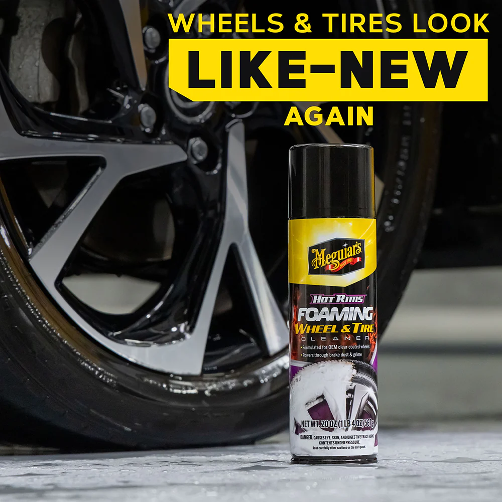 Meguiar's Hot Rims Foaming Wheel & Tire Cleaner - 20 oz. - Image 5