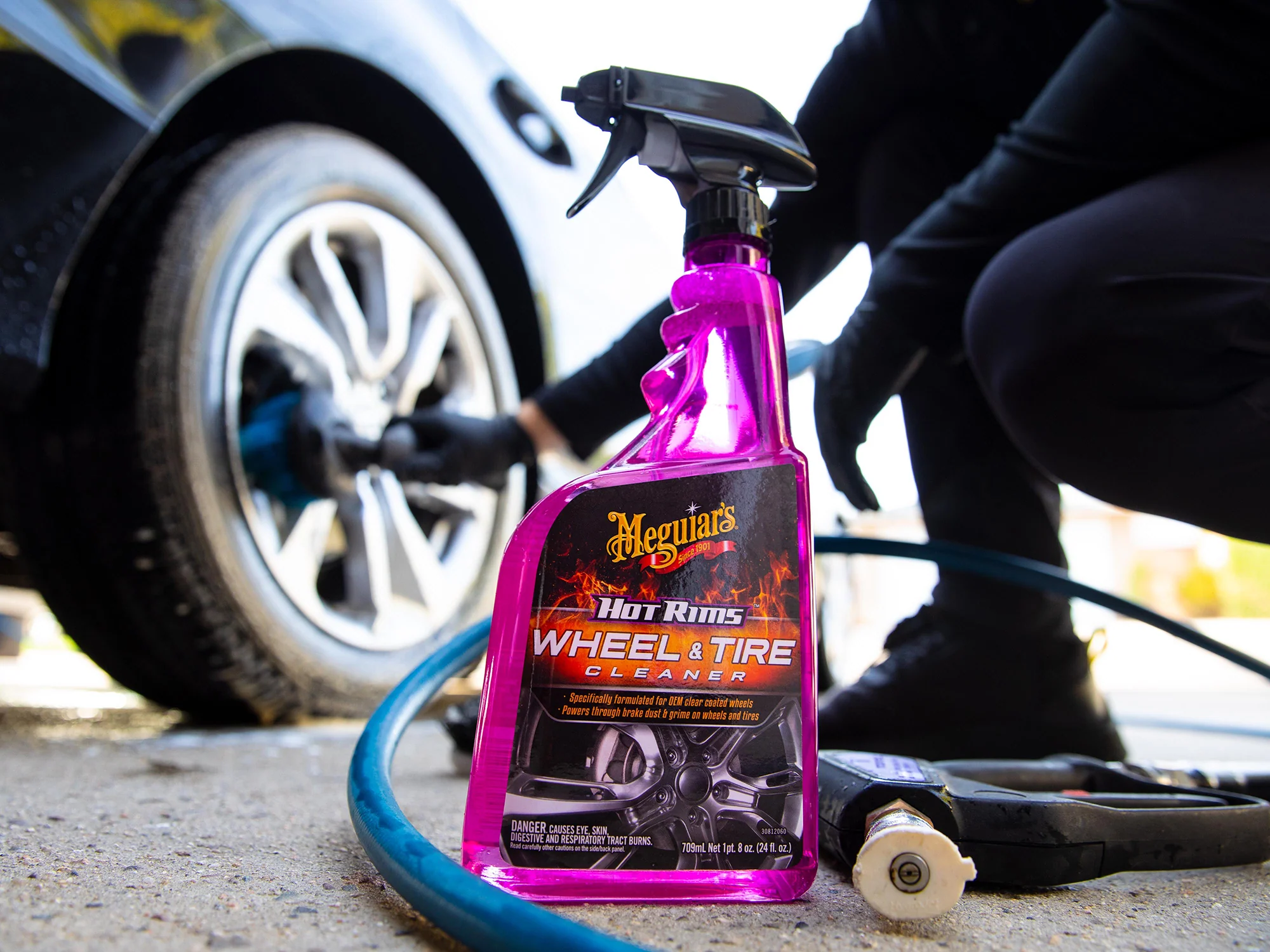 Meguiar's Hot Rims Wheel & Tire Cleaner - 24 oz. - Image 4