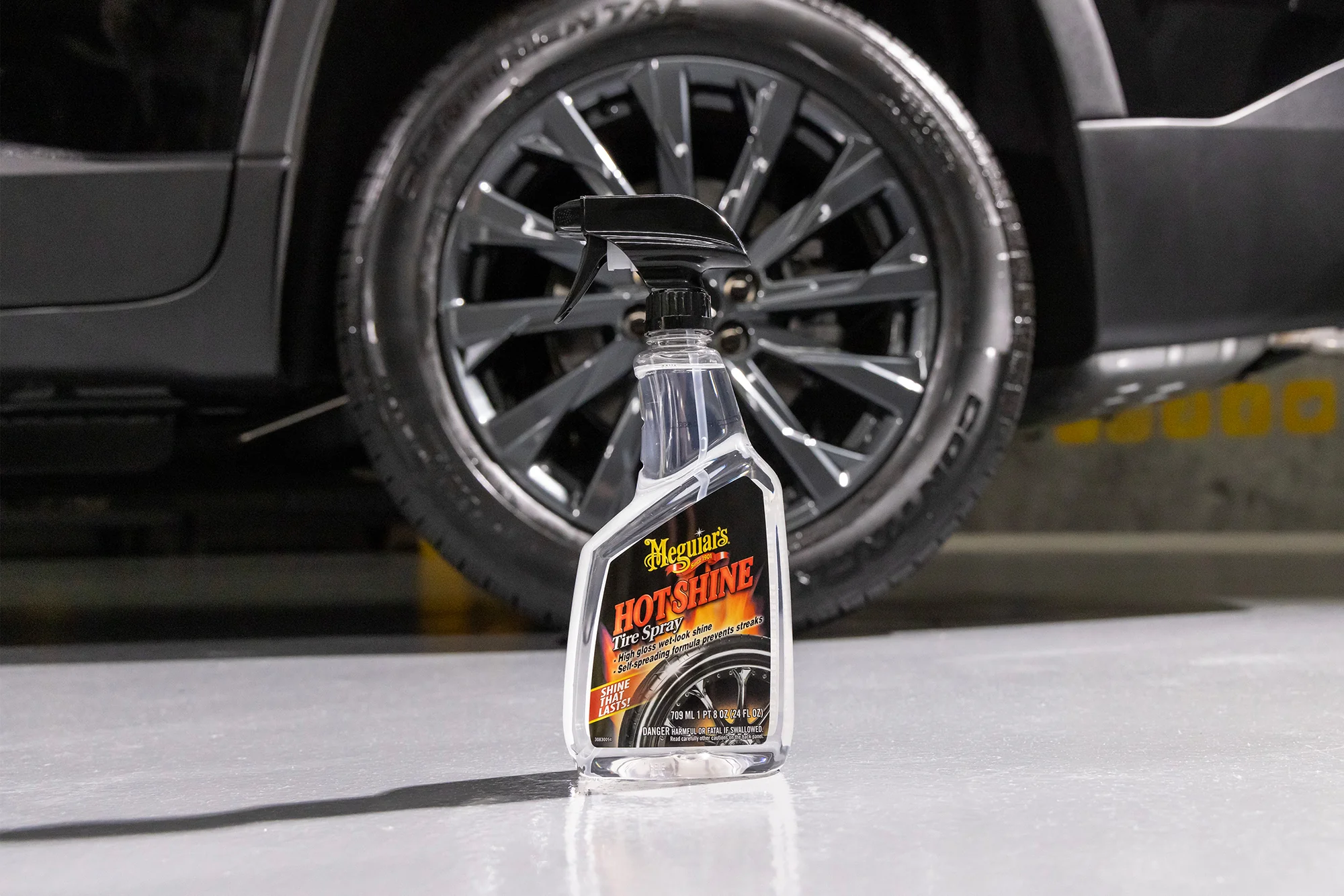 Meguiar's Hot Shine High Gloss Tire Spray - 24 oz. - Image 6
