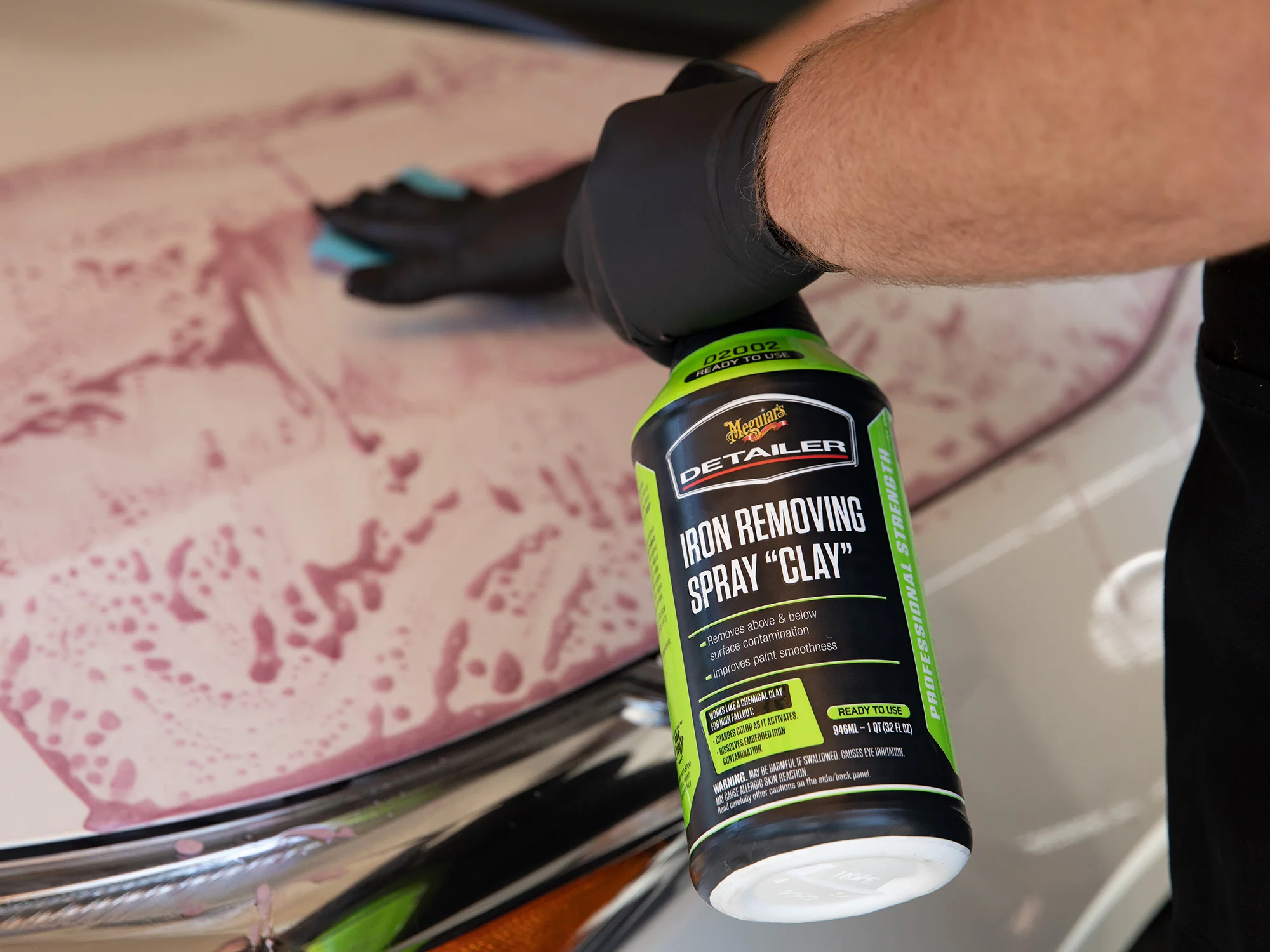 Meguiar's Iron Removing Spray "Clay", D2002 - 32 oz. - Image 5