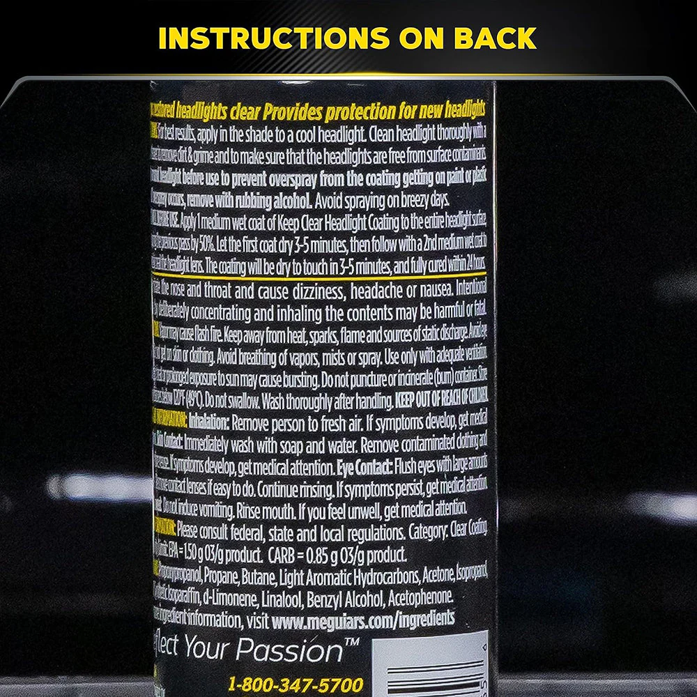 Meguiar's Keep Clear Headlight Coating - 4 oz. - Image 7