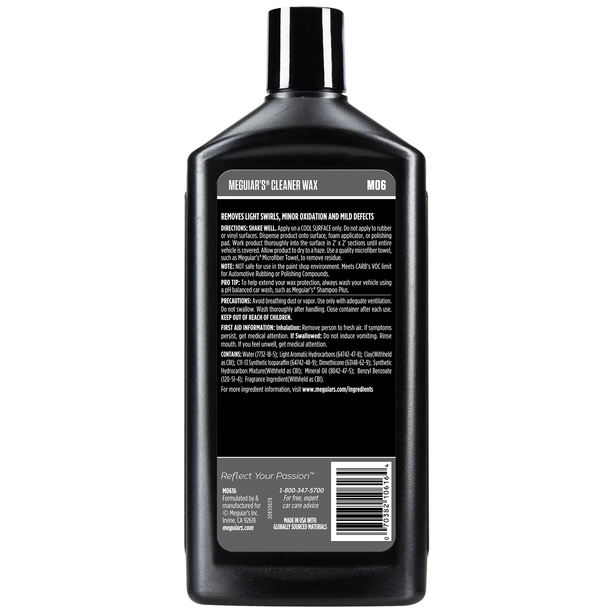 Meguiar's Liquid Cleaner Wax, M06 - 16 oz. - Image 5
