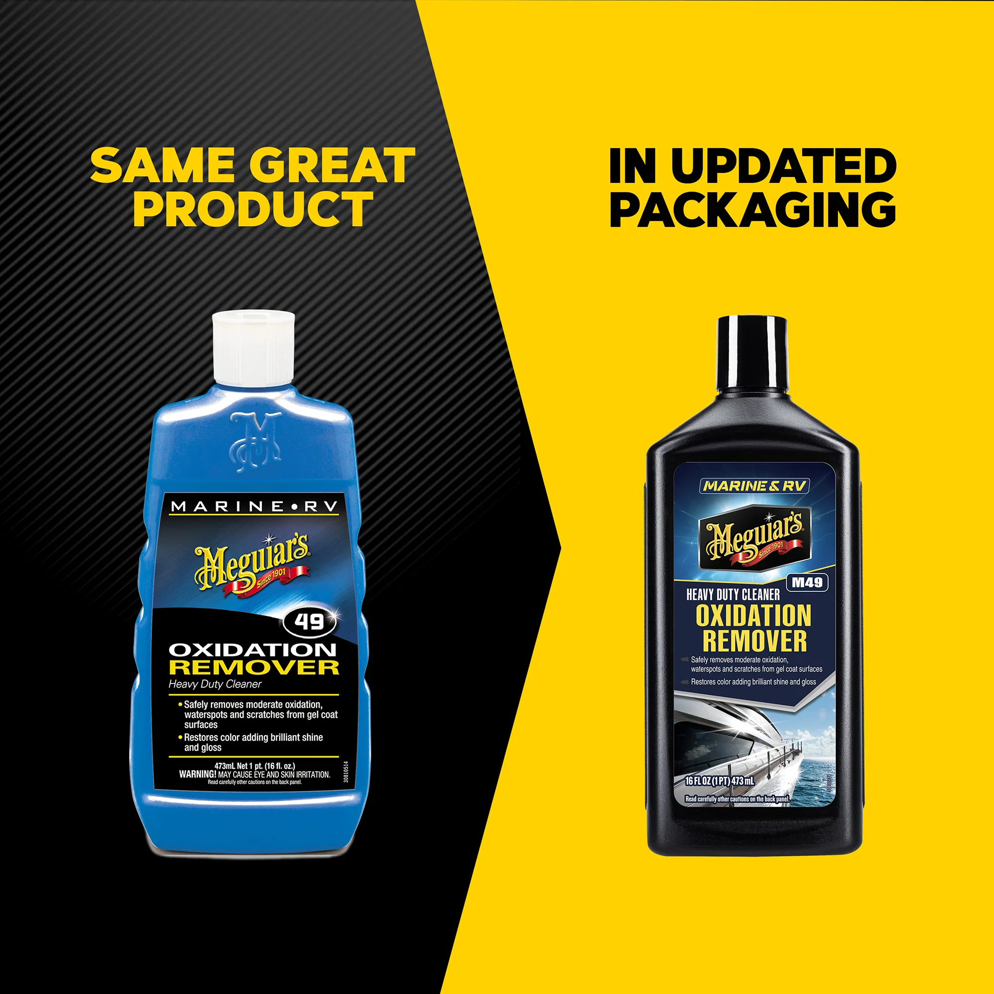 Meguiar's Marine/RV Mirror Glaze HD Oxidation Remover, #49 - 16 oz. - Image 9