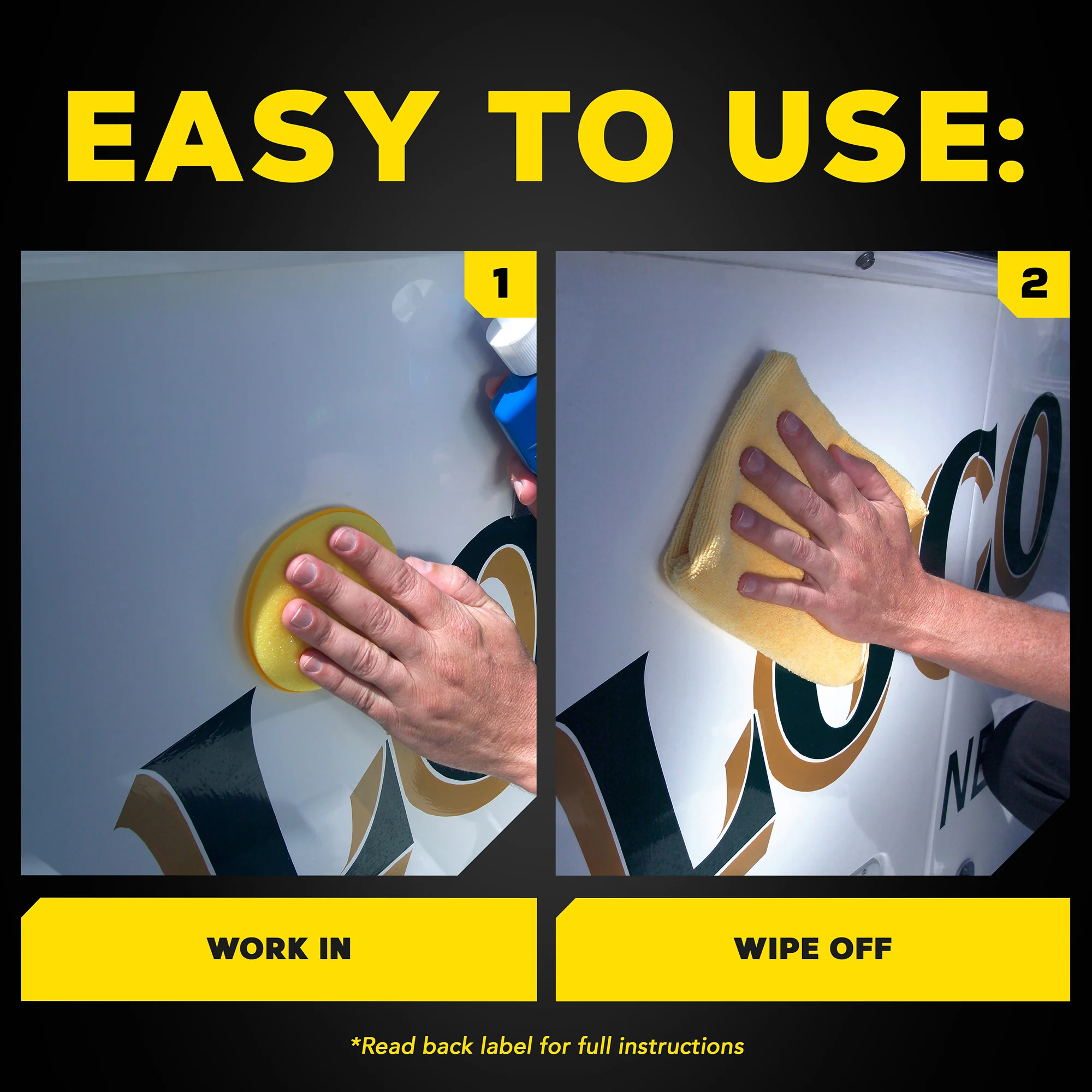 Meguiar's Marine/RV One Step Cleaner Wax, #50 - 1 gal. - Image 6