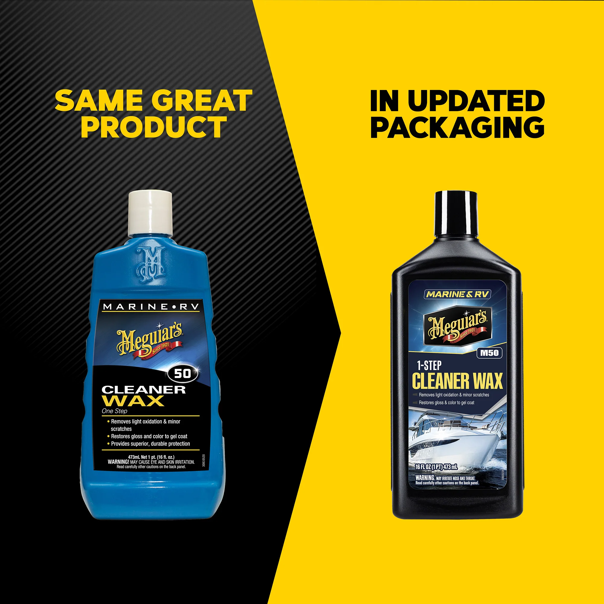 Meguiar's Marine/RV One Step Cleaner Wax, #50 - 16 oz. - Image 5