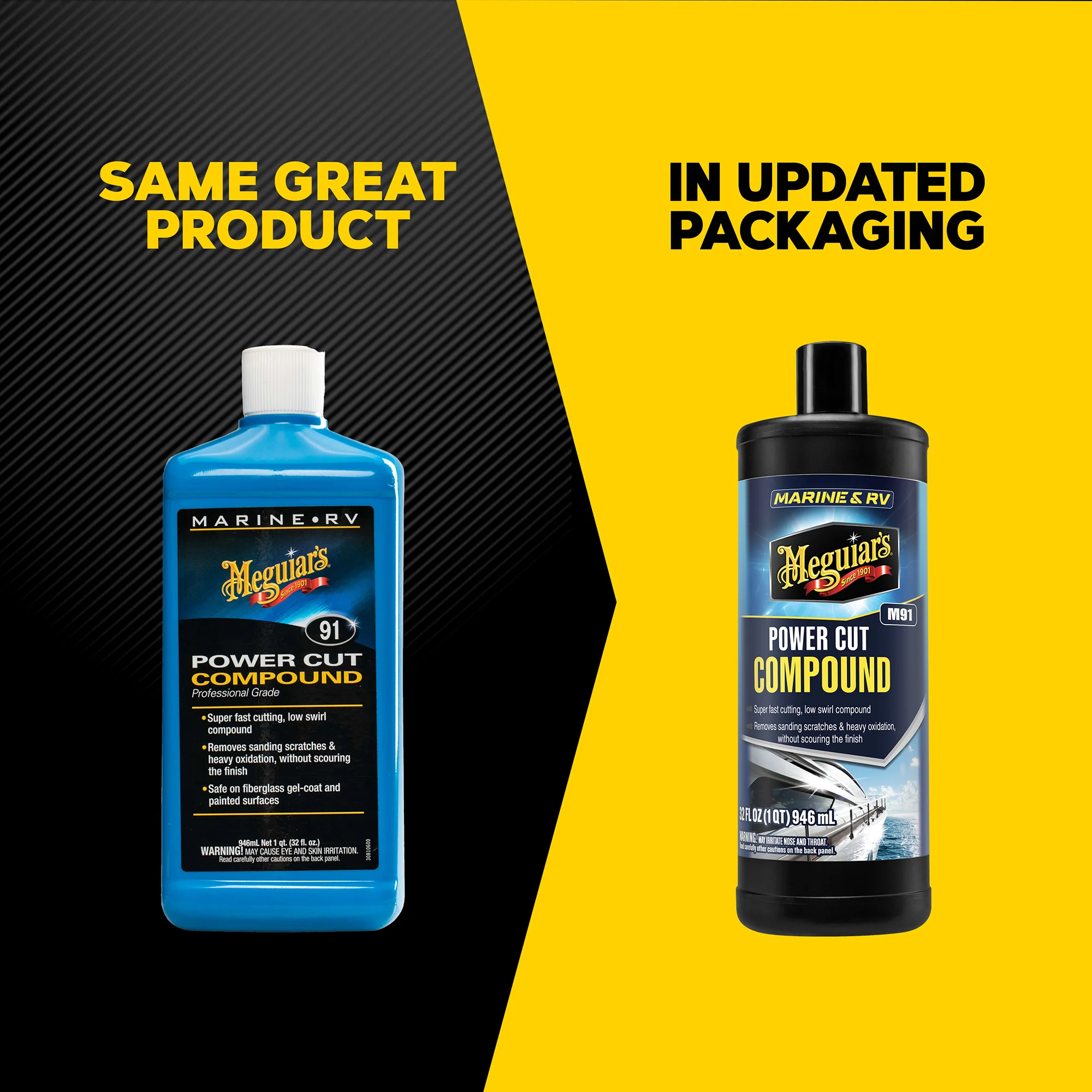 Meguiar's Marine/RV Professional Grade Power Compound, #91 - 32 oz. - Image 5