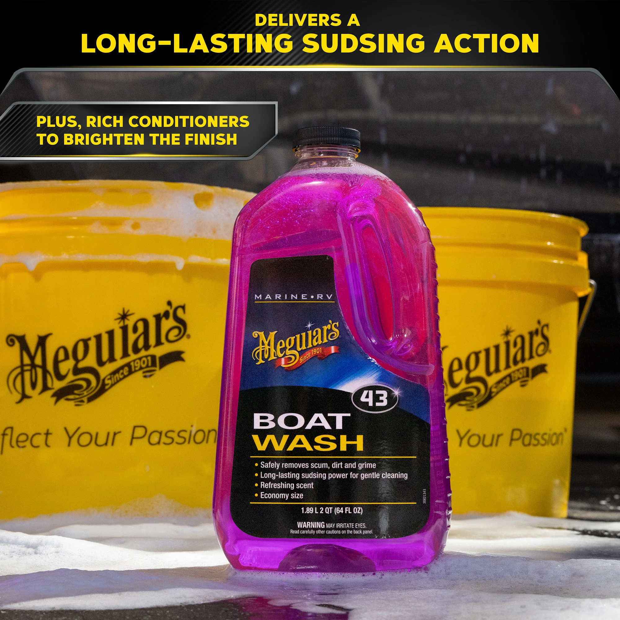 Meguiar's Marine/RV Wash, #43 - 64 oz. - Image 6
