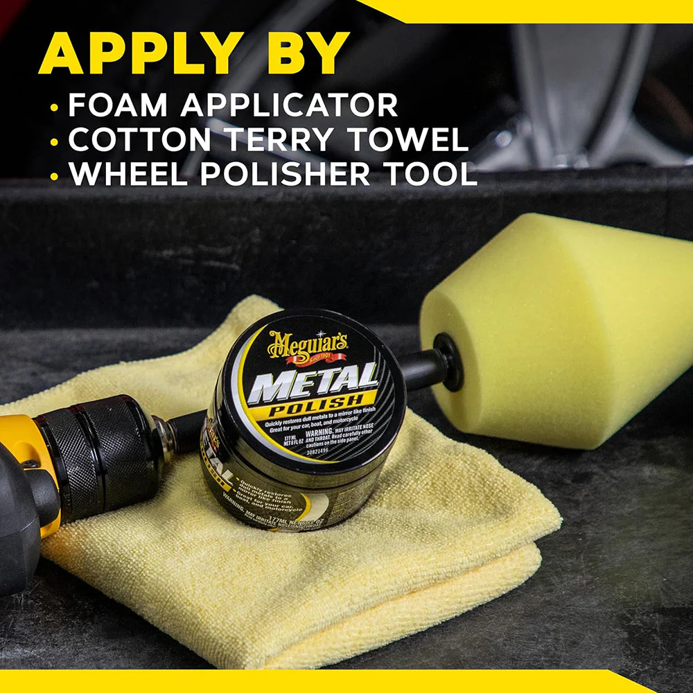 Meguiar's Metal Polish - 6 oz. - Image 8