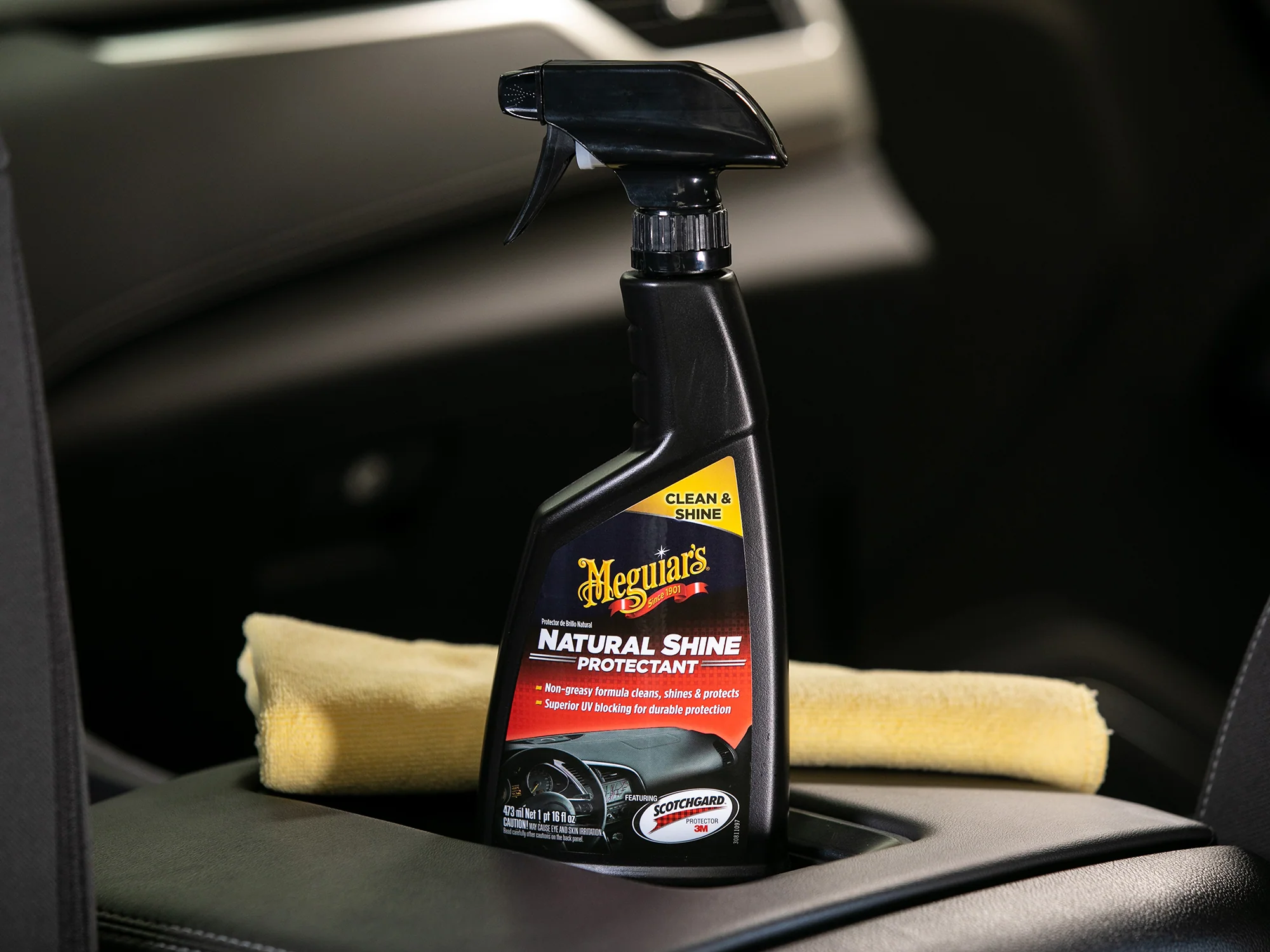 Meguiar's Natural Shine Vinyl & Rubber Protectant Spray - 16 oz. - Image 4