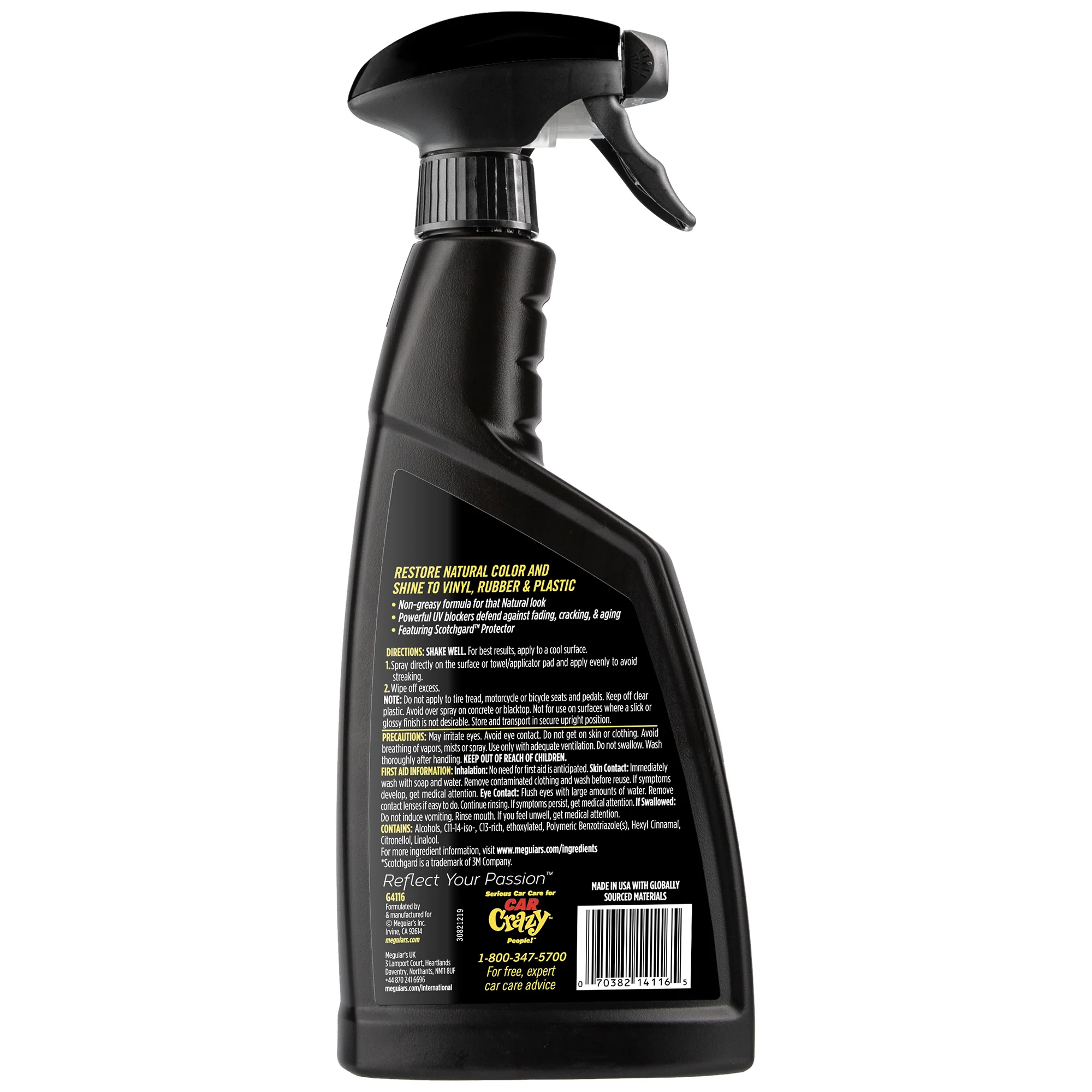 Meguiar's Natural Shine Vinyl & Rubber Protectant Spray - 16 oz. - Image 6