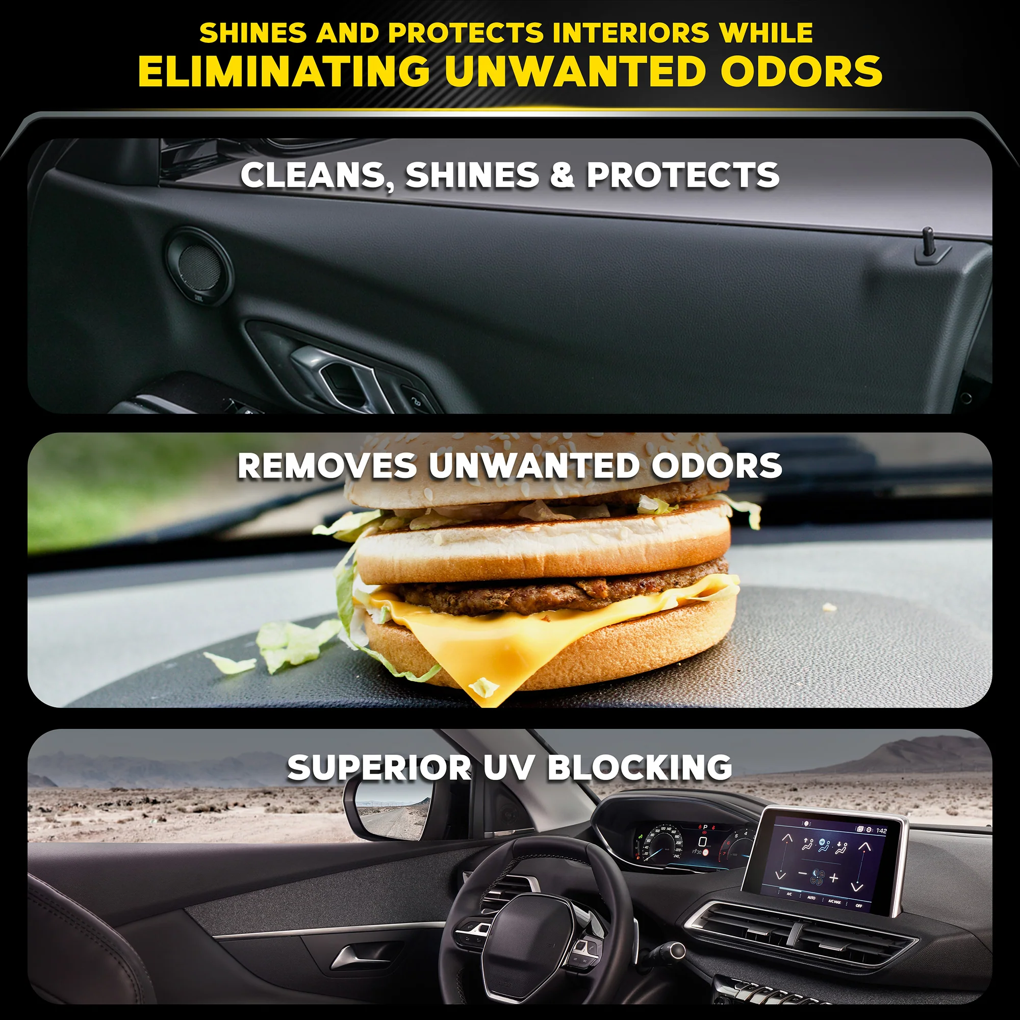 Meguiar's New Car Scent Interior Protectant Wipes - 30 Wipes - Image 3