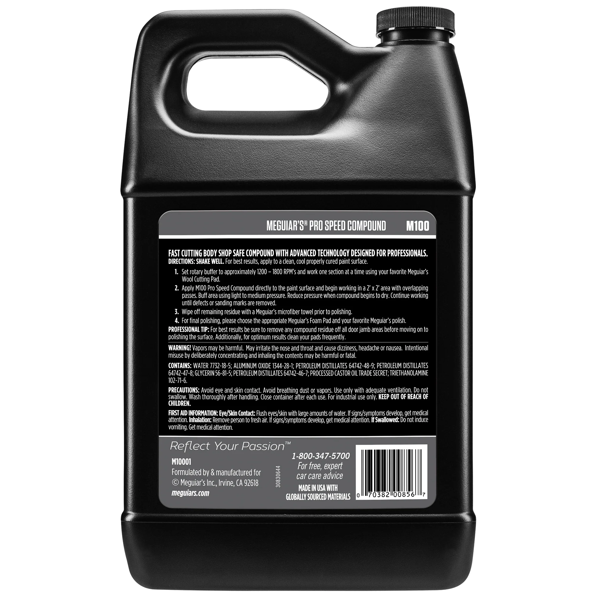 Meguiar's Pro Speed Compound, M100 - 1 gal. - Image 5