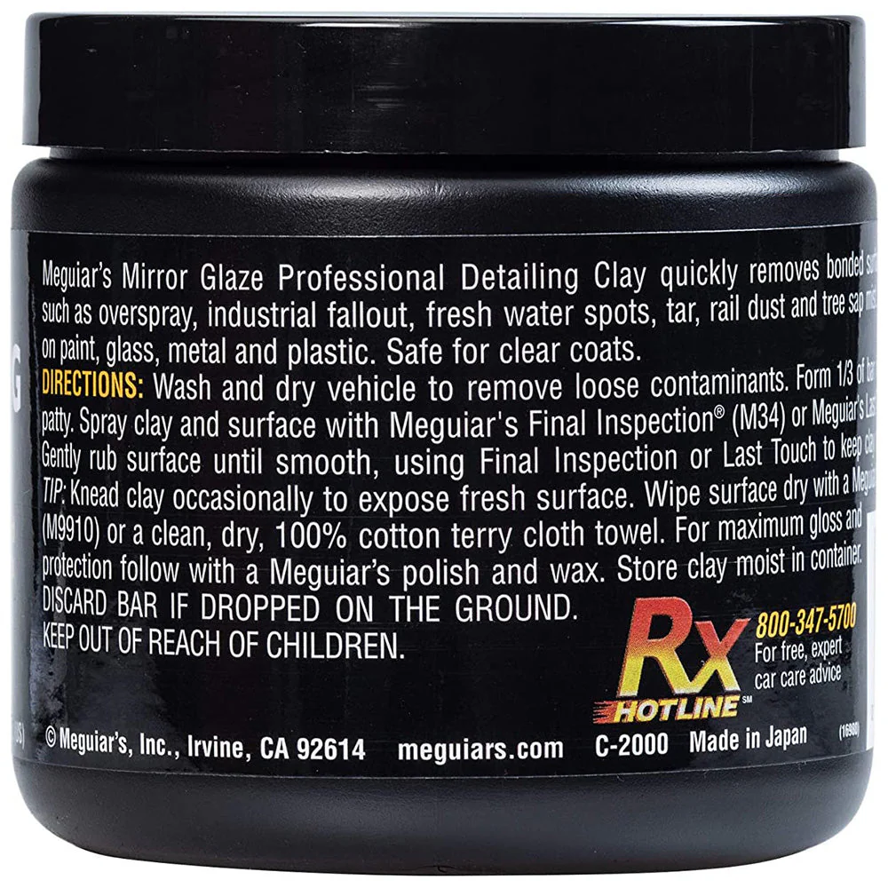 Meguiar's Professional Detailing Clay - Mild, Blue - Image 5