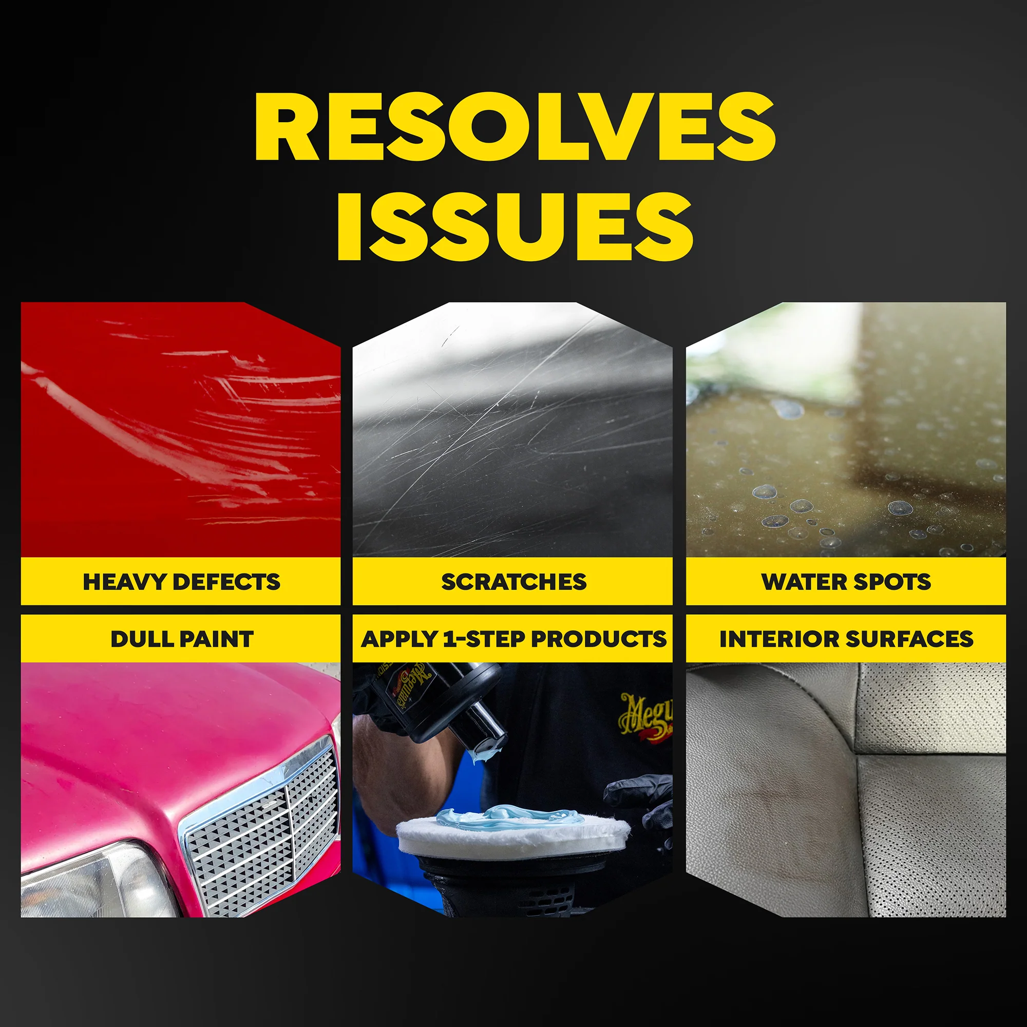Meguiar's Professional Ultra Universal Microfiber Pads, M6MFP2 - 6" (2 pack) - Image 3