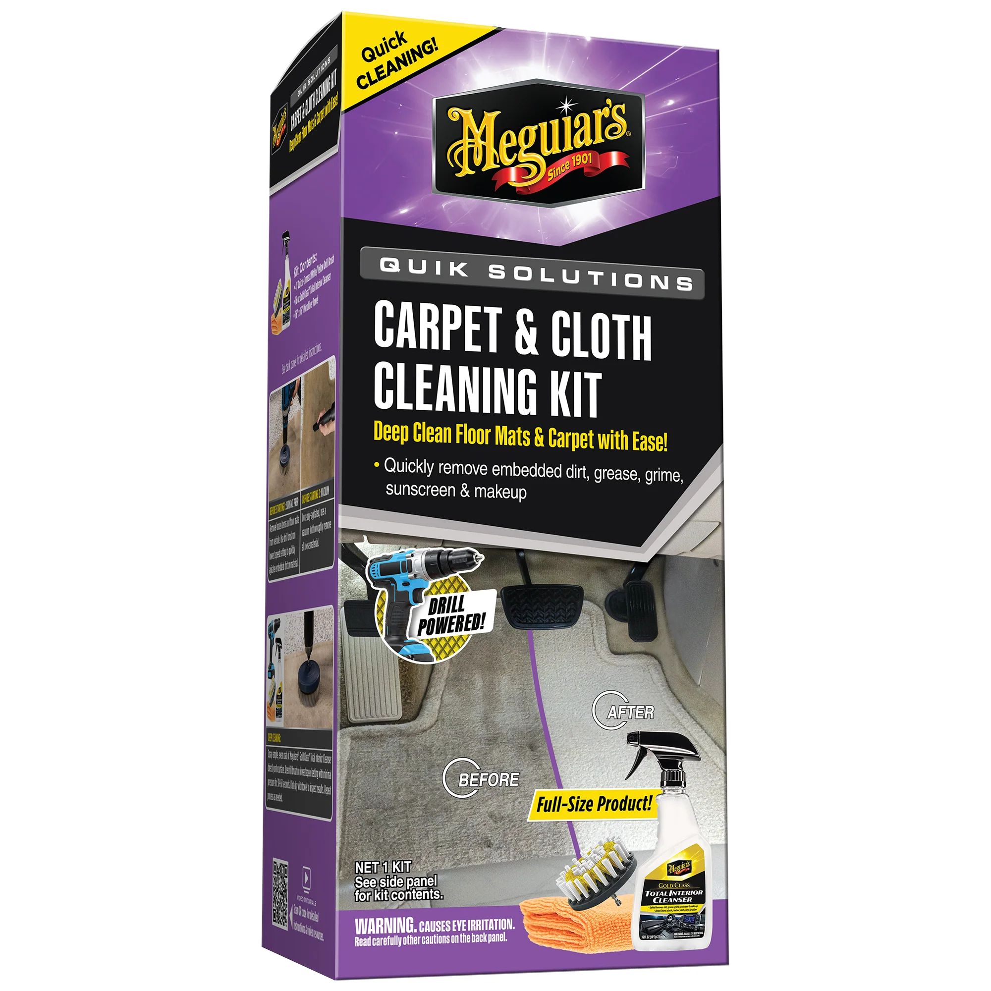 Meguiar's Quik Carpet & Cloth Cleaning Kit - Image 9
