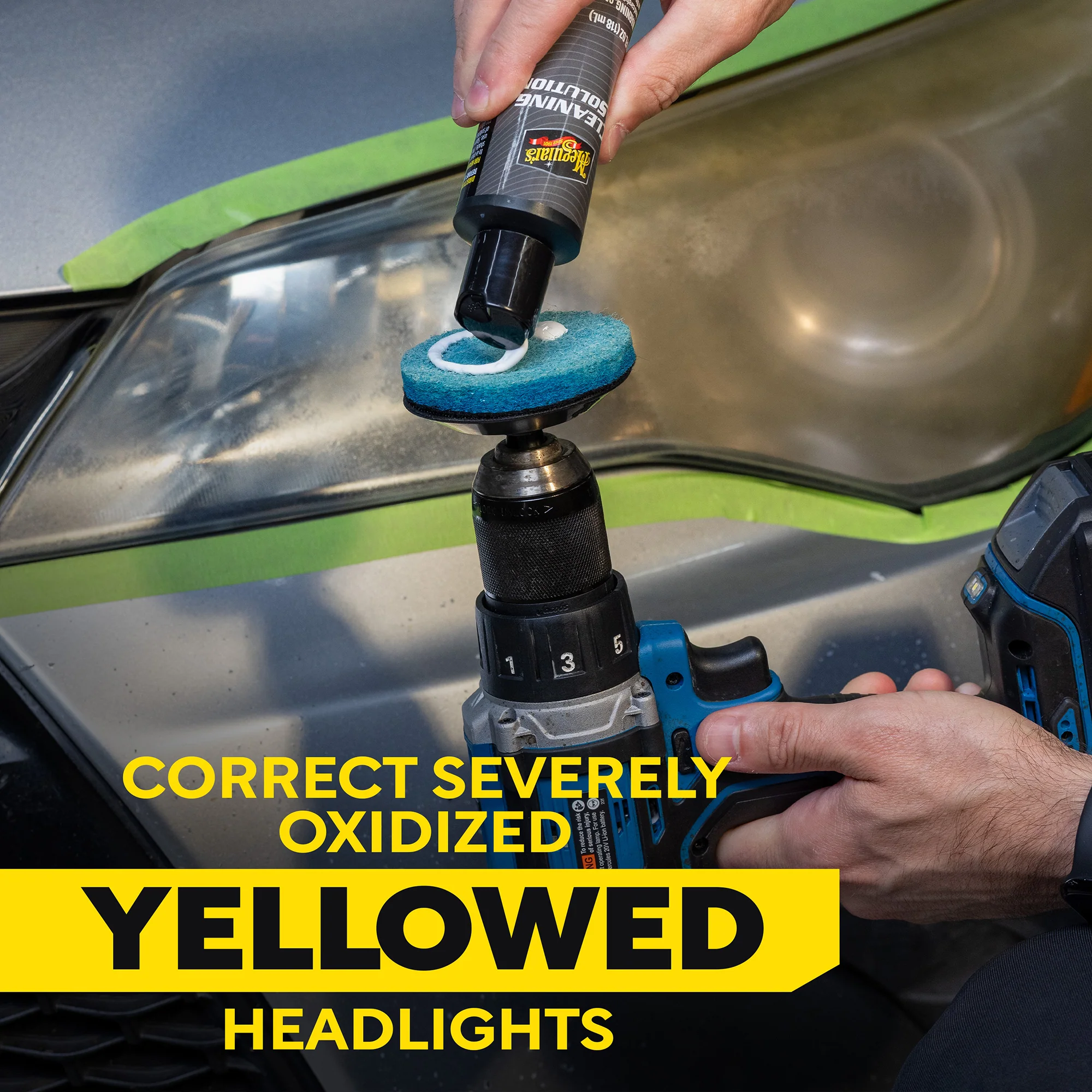 Meguiar's Quik Solutions Heavy Duty Headlight Kit - Image 5