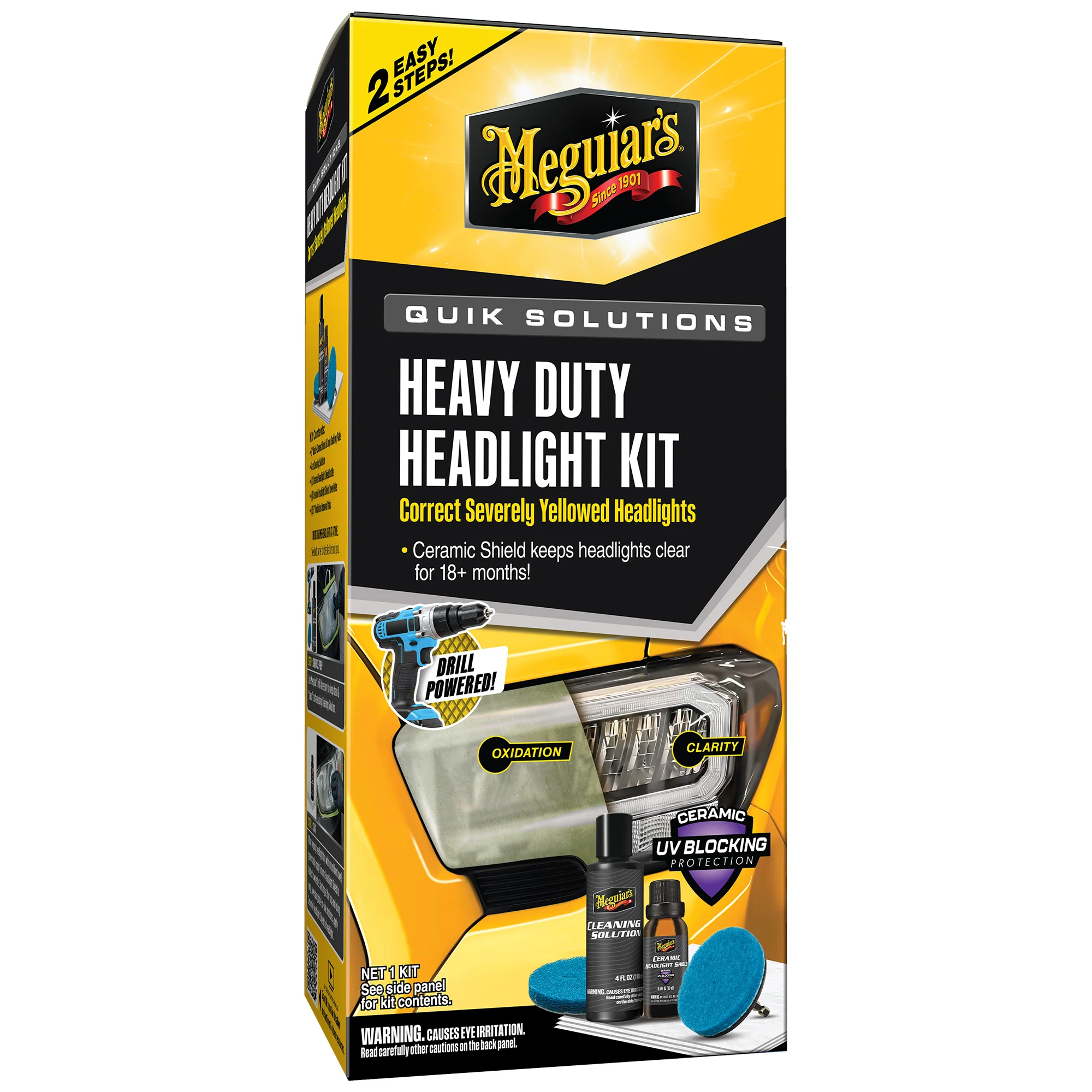 Meguiar's Quik Solutions Heavy Duty Headlight Kit - Image 9
