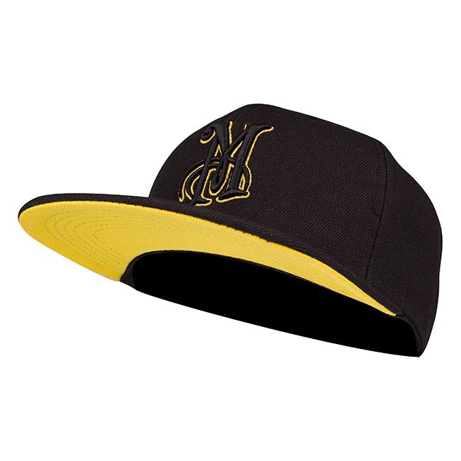 Meguiar's "M" Classic Snapback Hat (Black/Gold) - Image 3