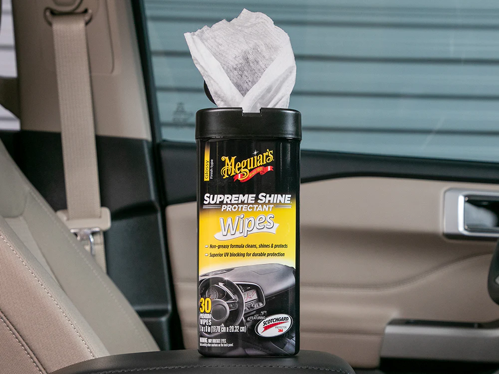 Meguiar's Supreme Shine Protectant Wipes - 25 Wipes - Image 4