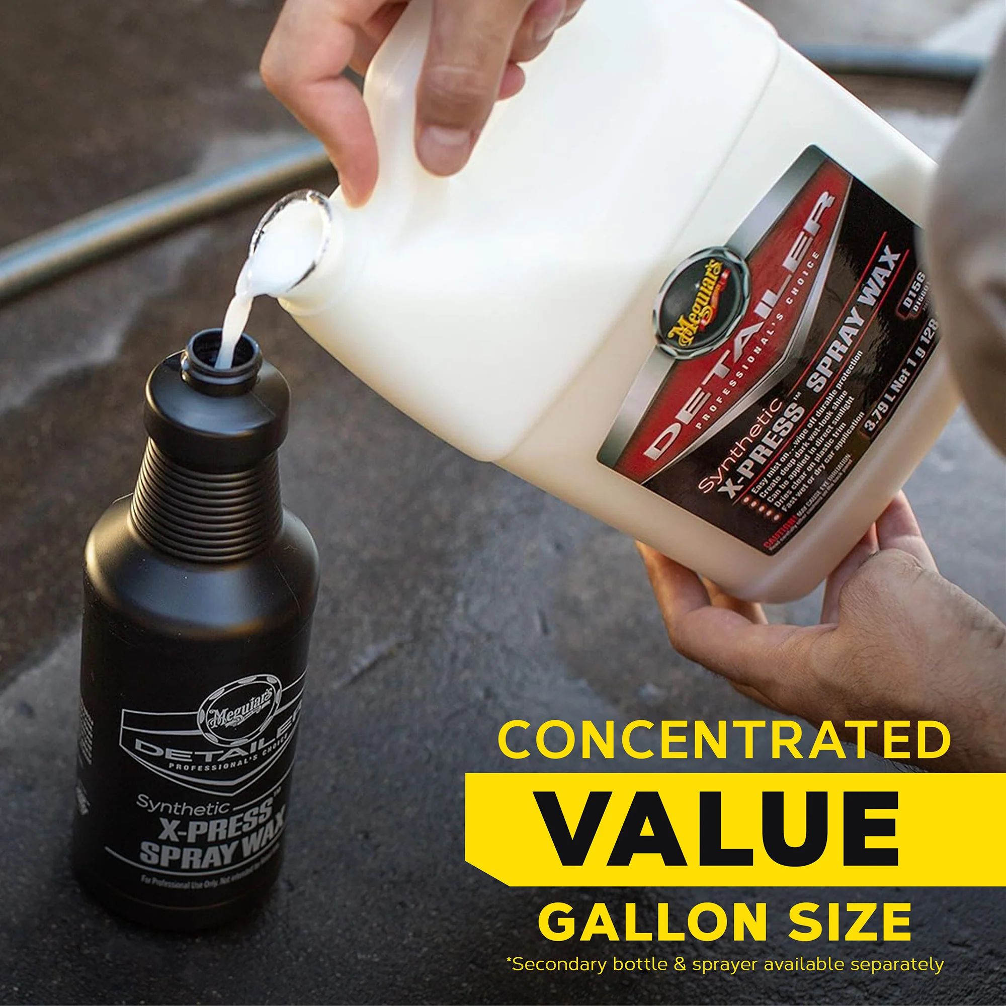 Meguiar's Synthetic X-Press Spray Wax, D156 - 1 gal. - Image 5
