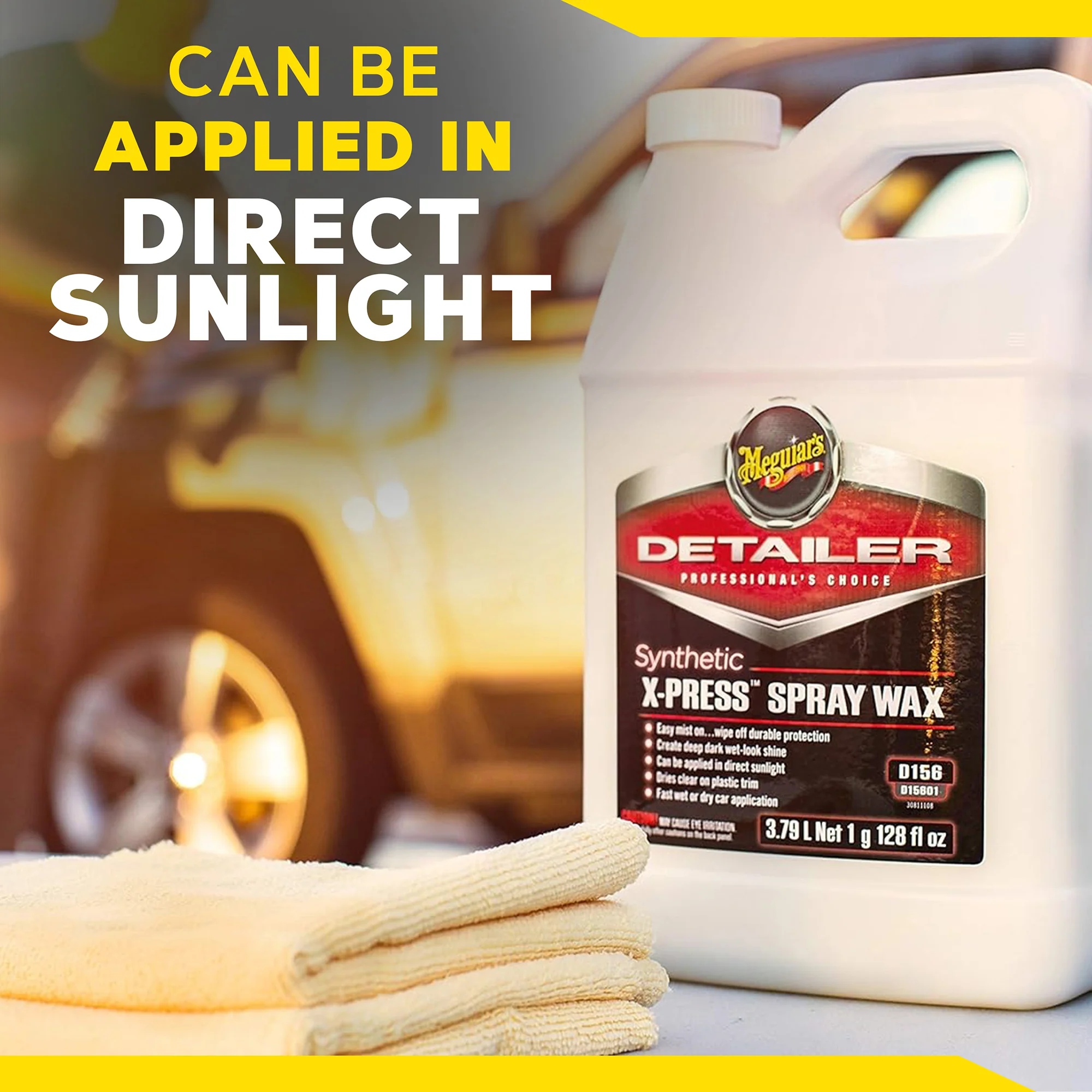 Meguiar's Synthetic X-Press Spray Wax, D156 - 1 gal. - Image 7