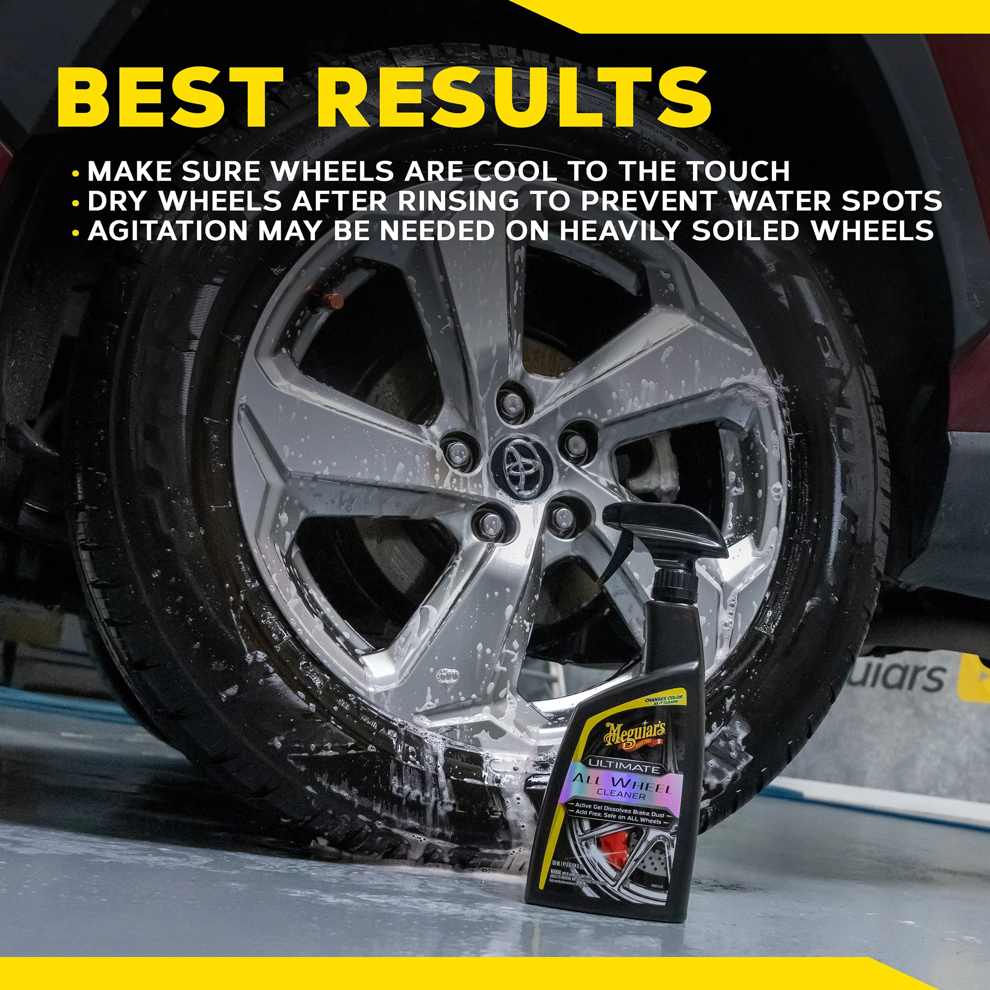 Meguiar's Ultimate All Wheel Cleaner - 24 oz. - Image 8
