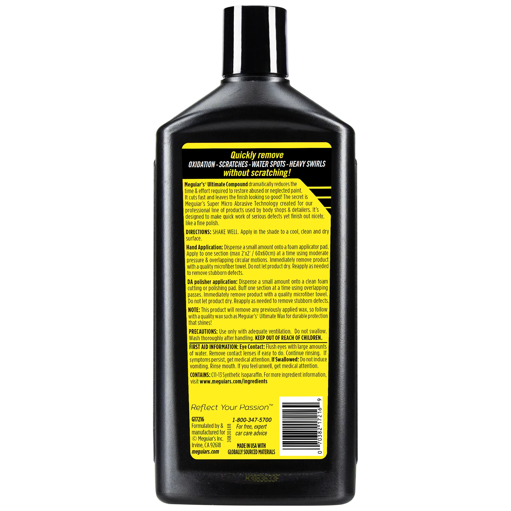 Meguiar's Ultimate Compound - 16 oz. - Image 9