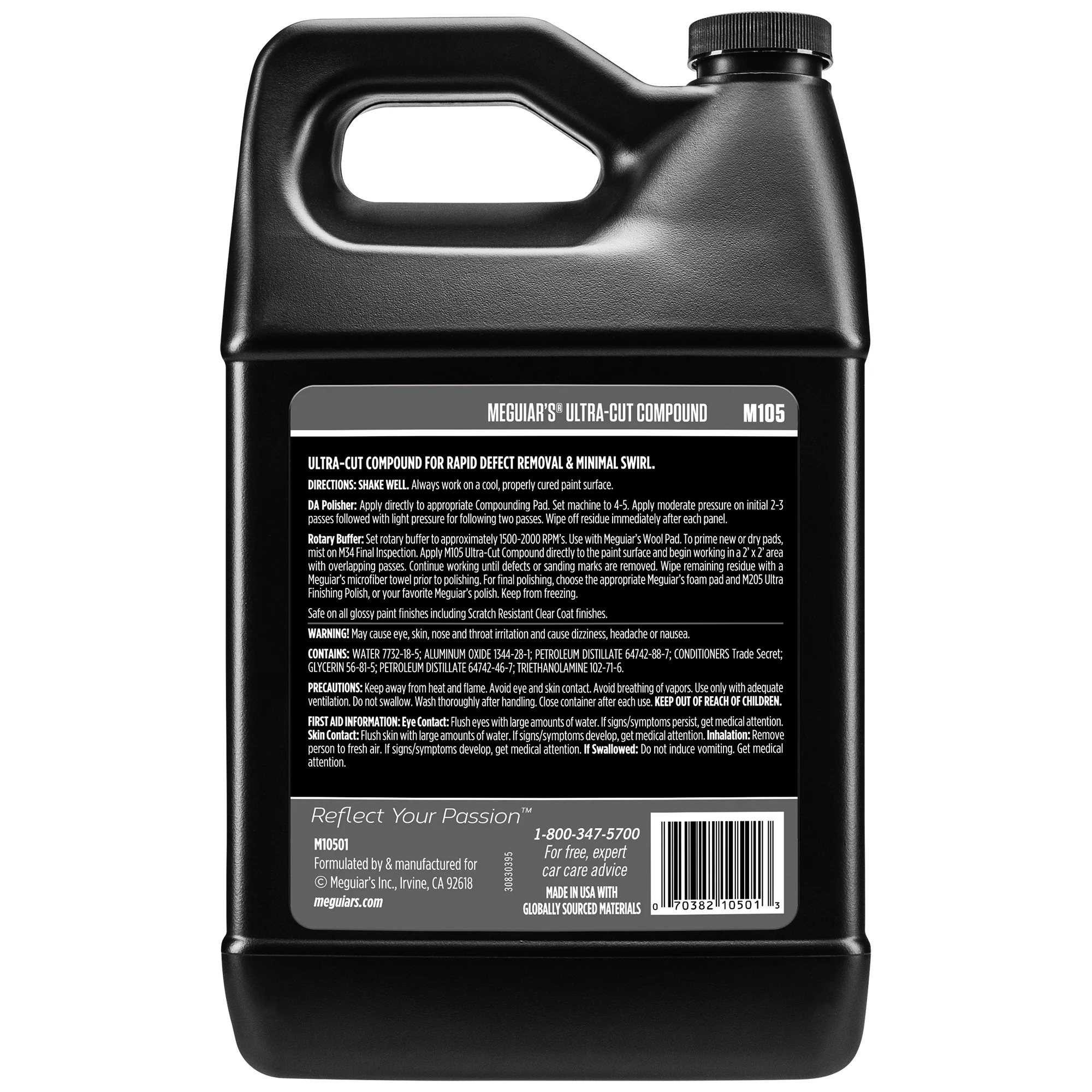 Meguiar's Ultra Cut Compound, M105 - 1 gal. - Image 7