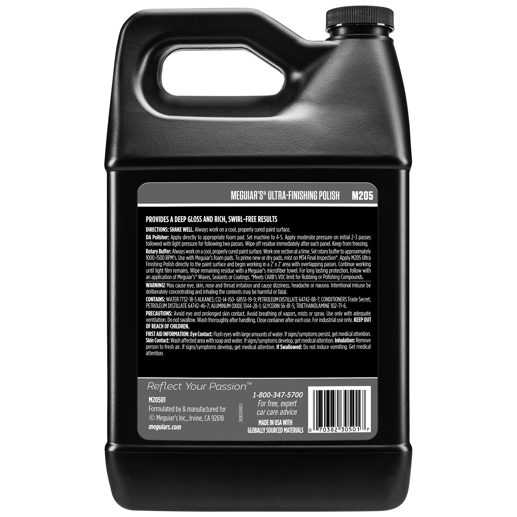 Meguiar's Ultra Finishing Polish, M205 - 1 gal. - Image 9