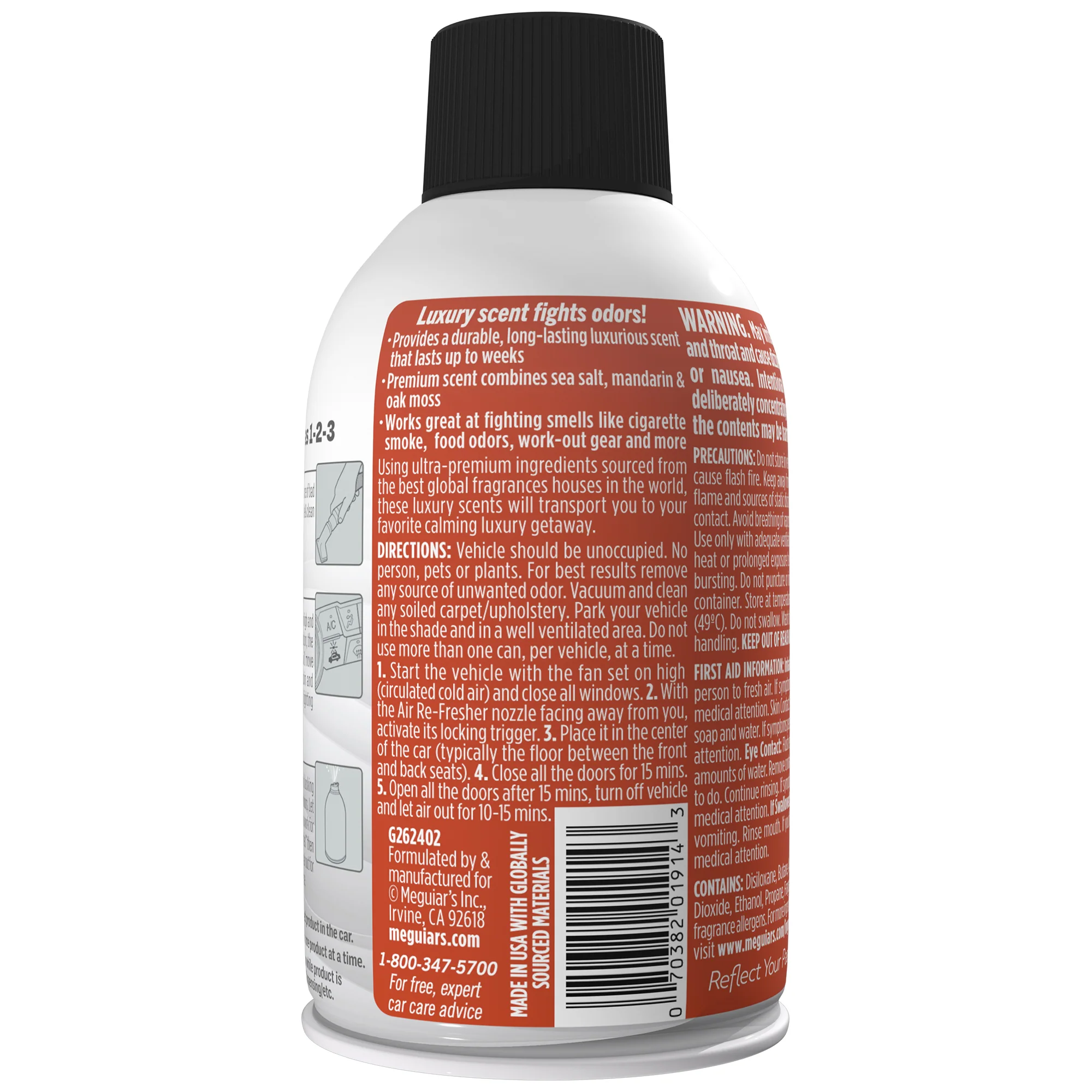 Meguiar's Whole Car Air Refresher Odor Eliminator - Dubai Sands Scent - Image 9
